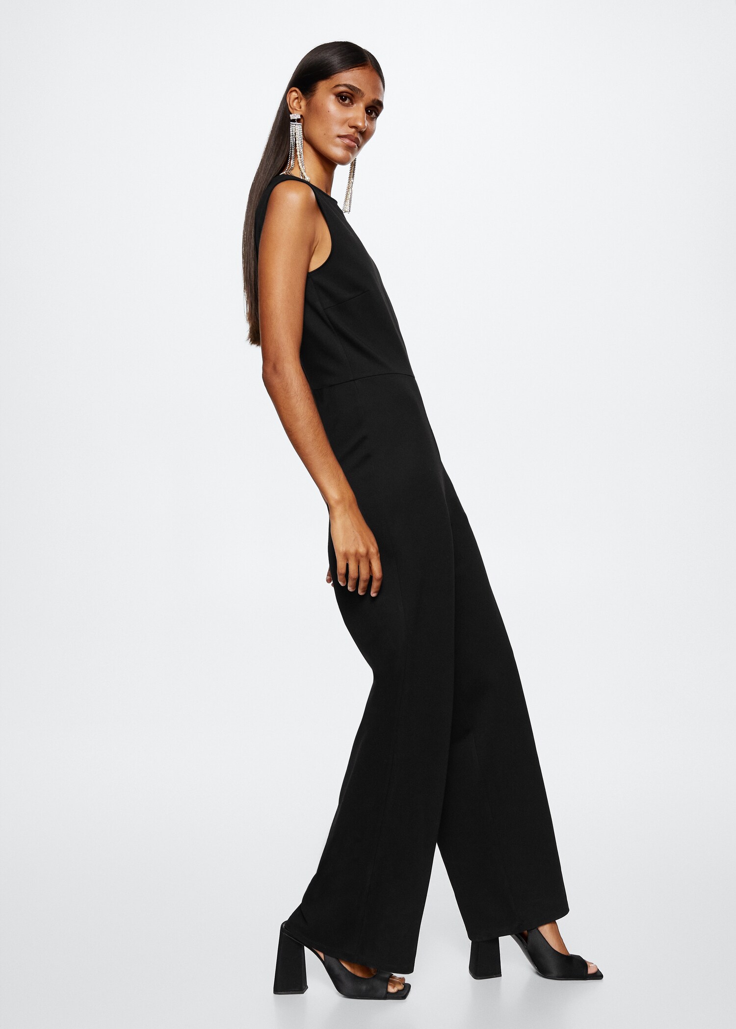 Flowy long jumpsuit - Details of the article 2