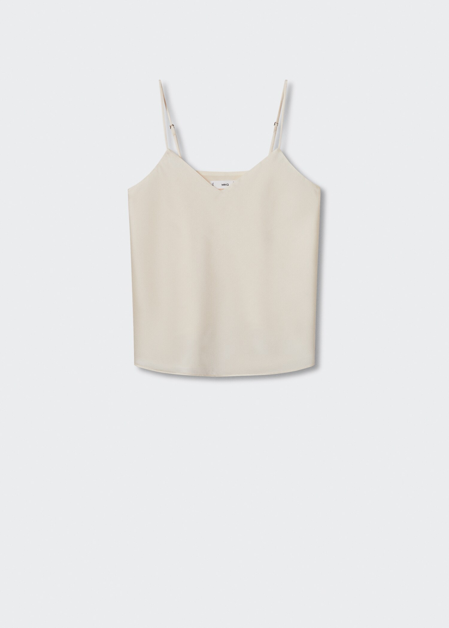 Satin top with straps - Article without model