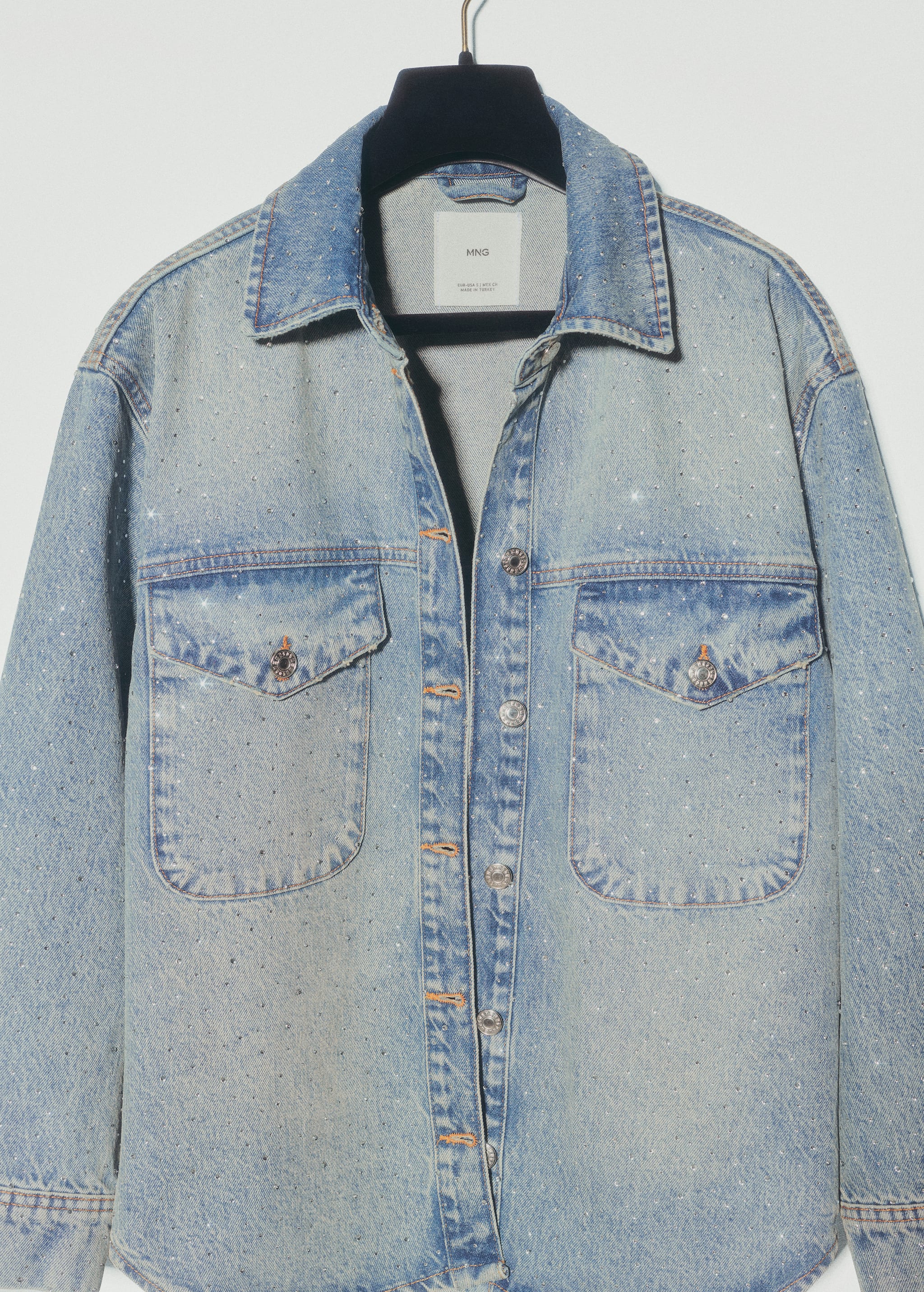 Denim jacket with rhinestones - Details of the article 5