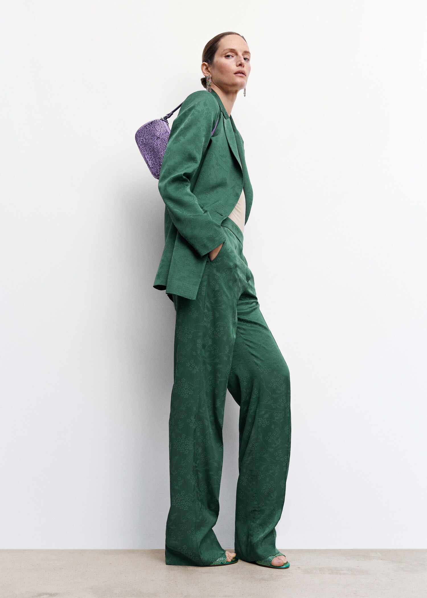 Pantalon de costume jacquard - Détail de l'article 2