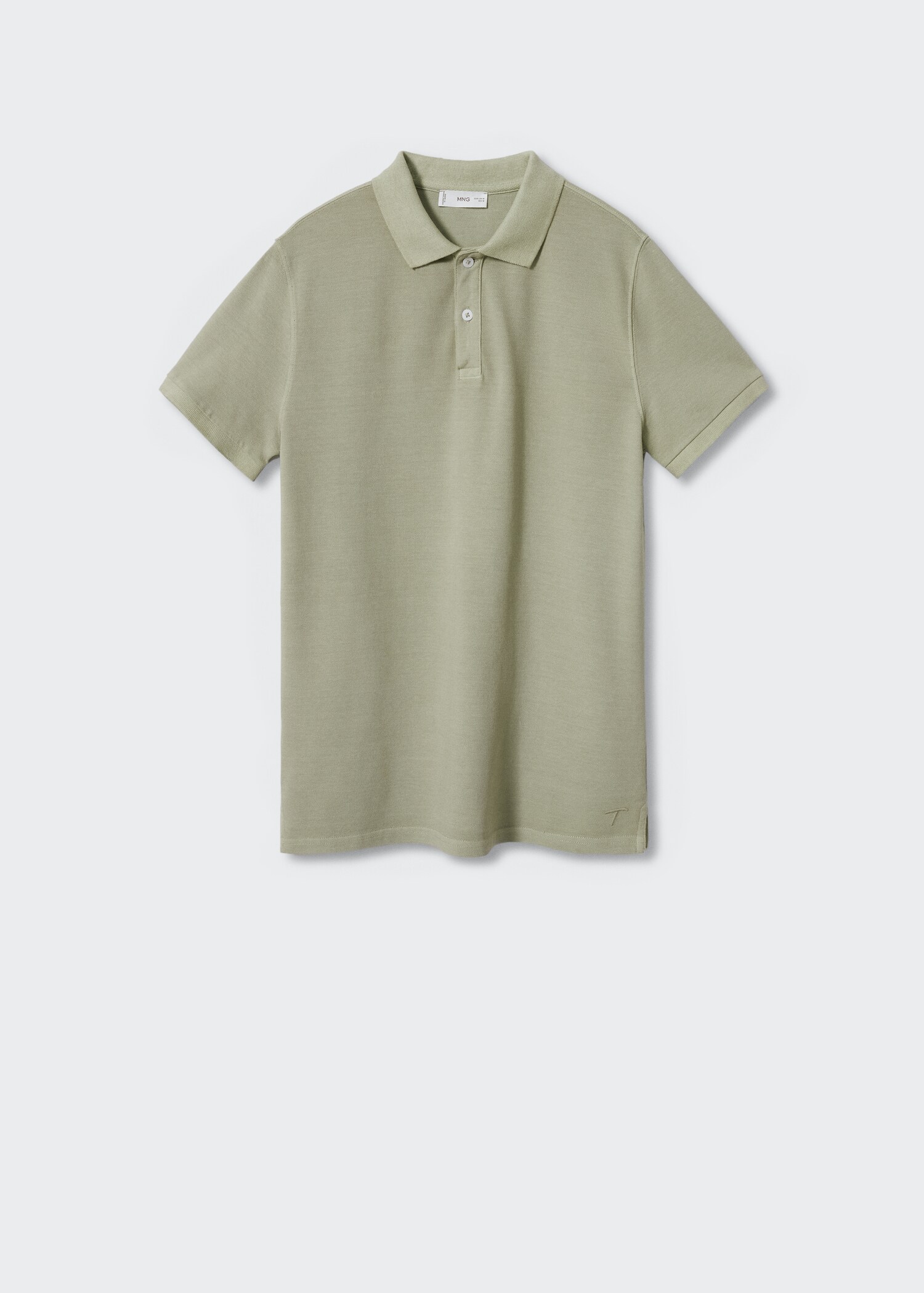 100% cotton polo shirt - Article without model