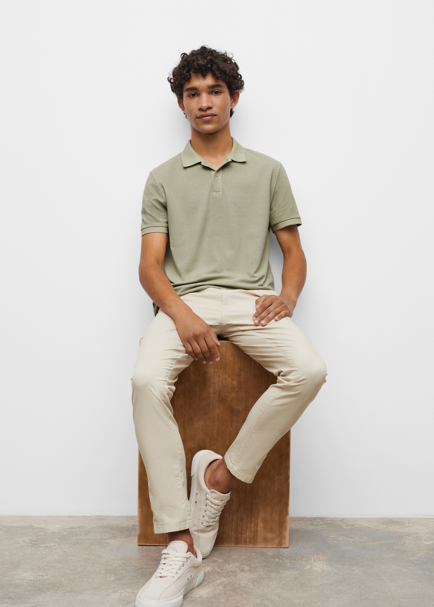 Poloshirt aus 100 % Baumwolle - Detail des Artikels 2