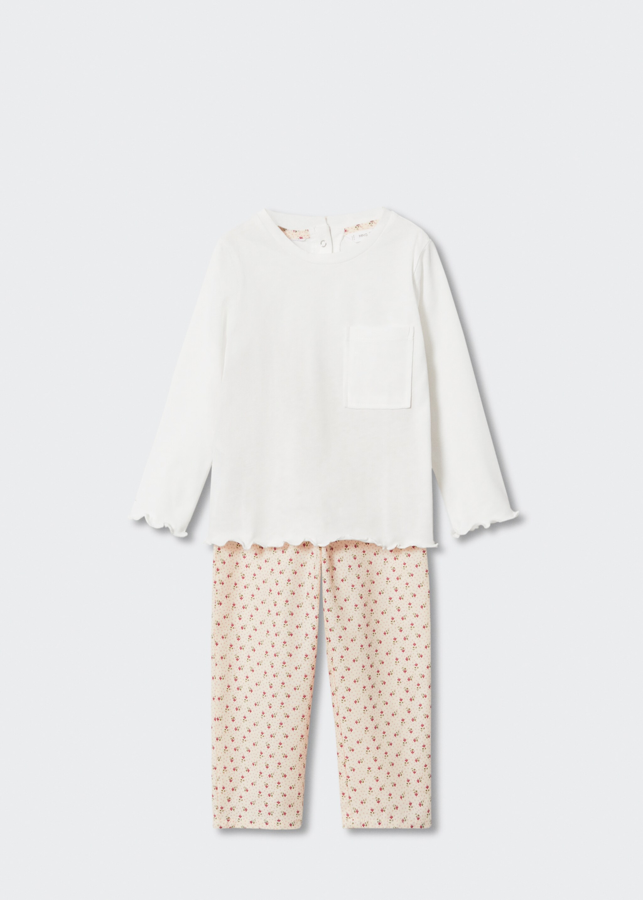Printed long pyjamas - Details of the article 8