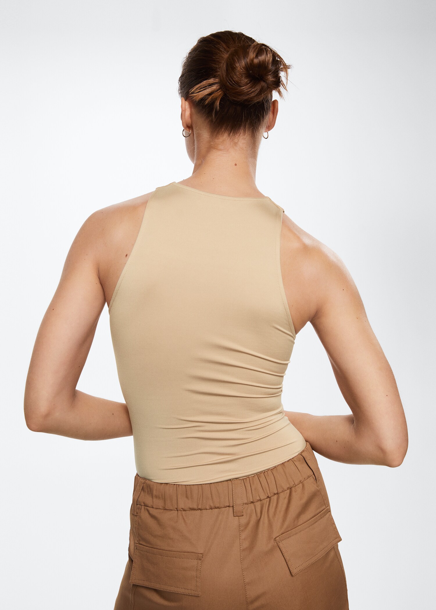 Bodi coll halter - Revers de l'article