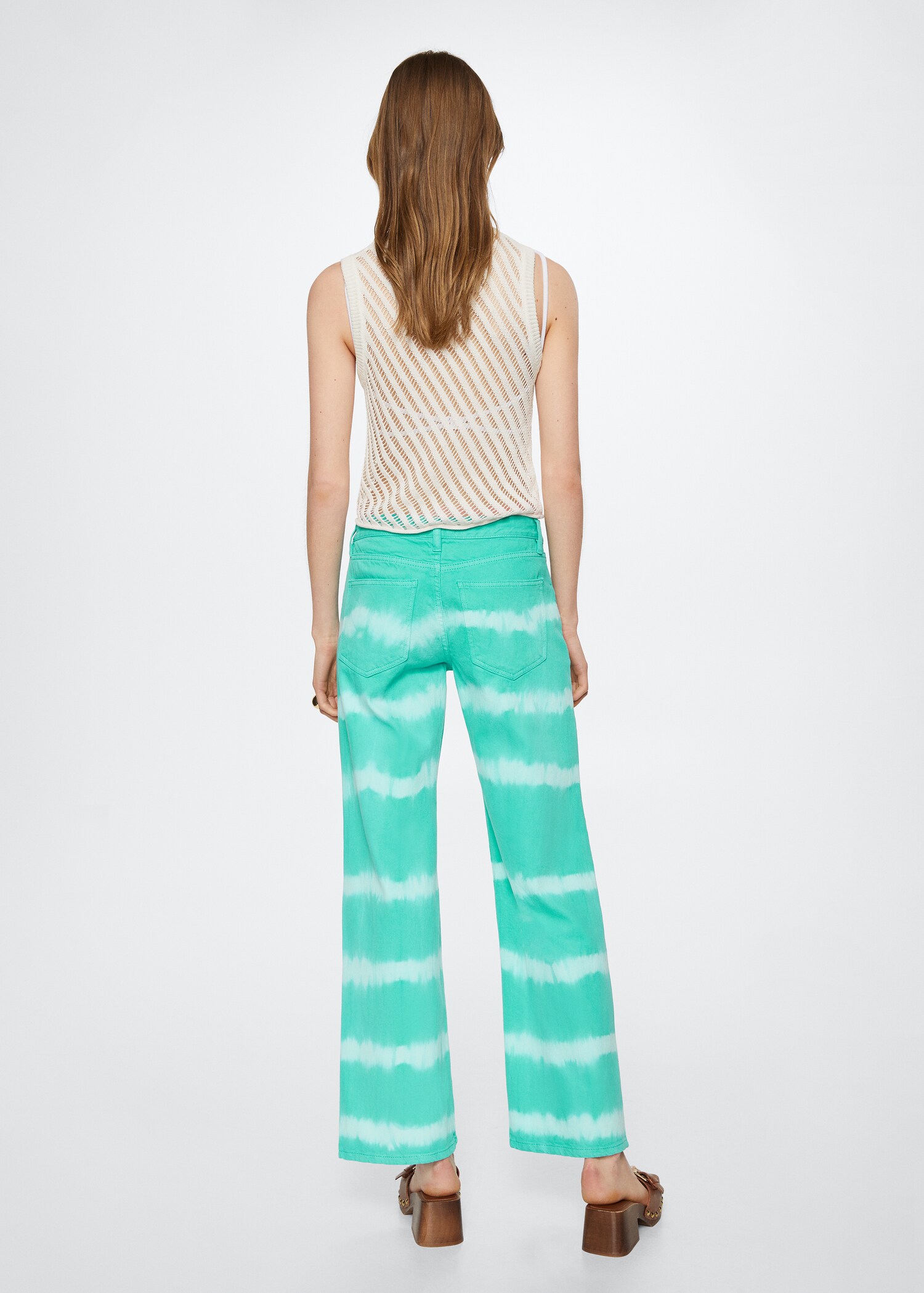 Jean wideleg tie and dye - Verso de l’article