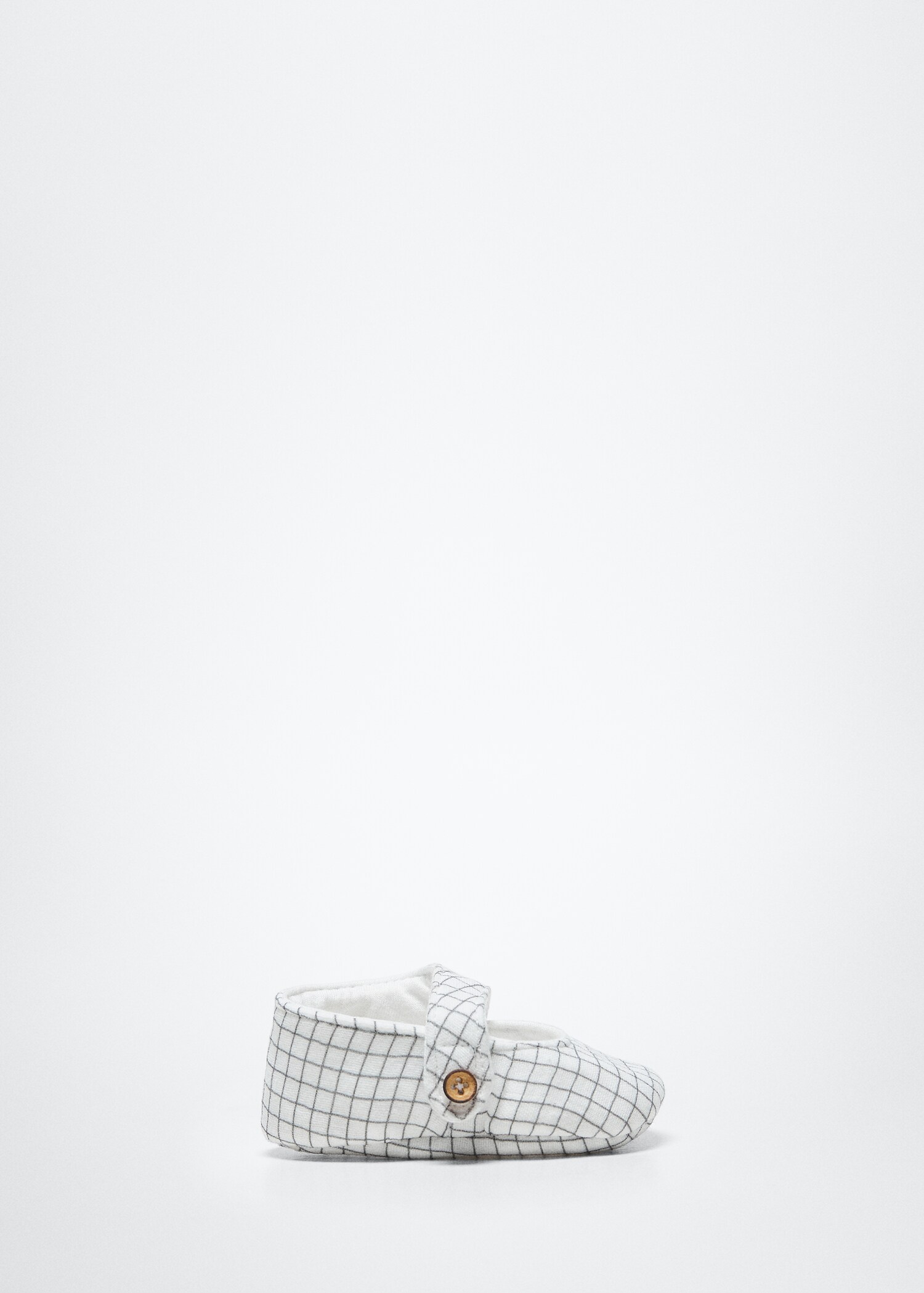 Checked cotton shoe - Article without model