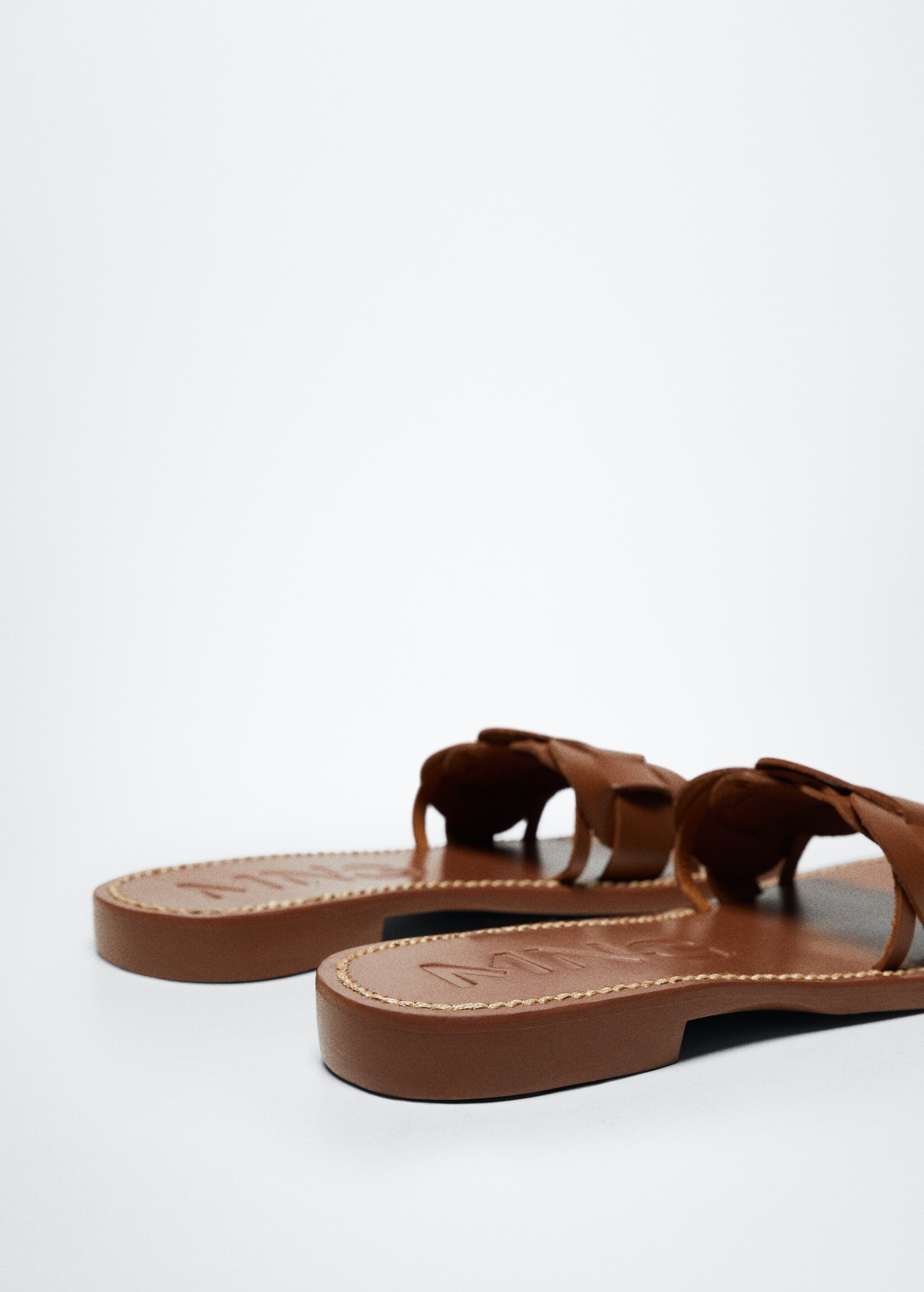 Leather braided sandals - Details of the article 2