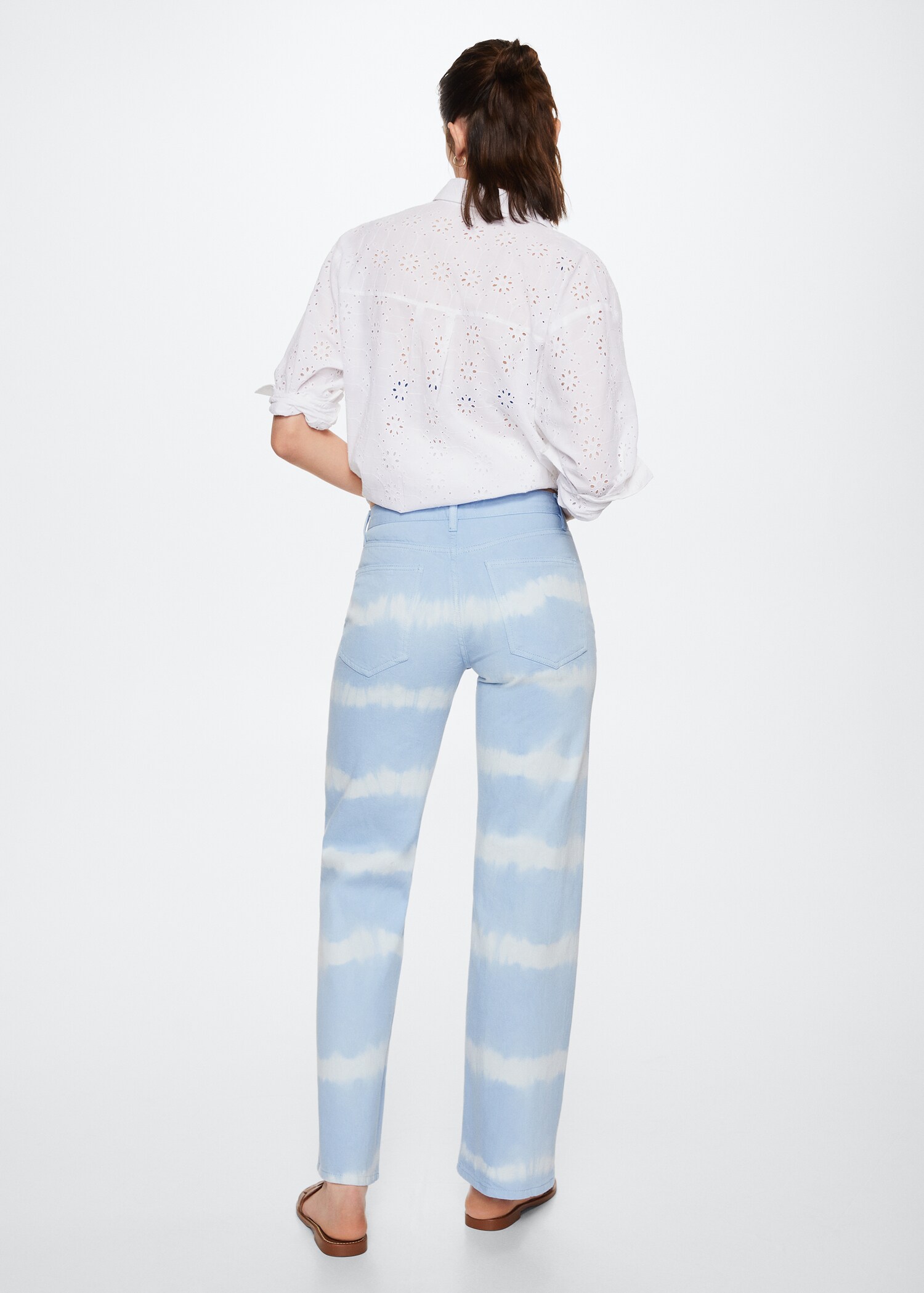 Jean wideleg tie and dye - Verso de l’article