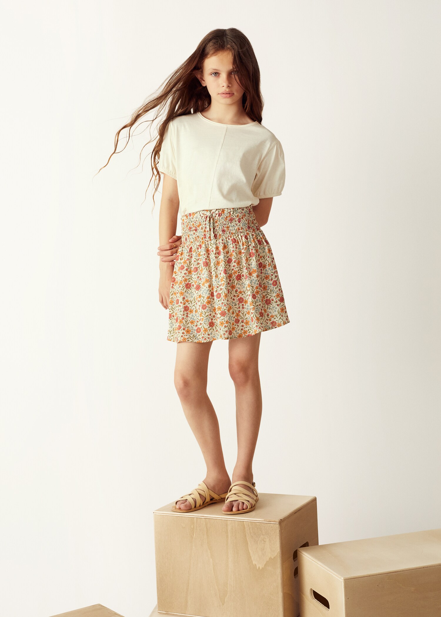 Faldilla estampat floral - Detall de l'article 5