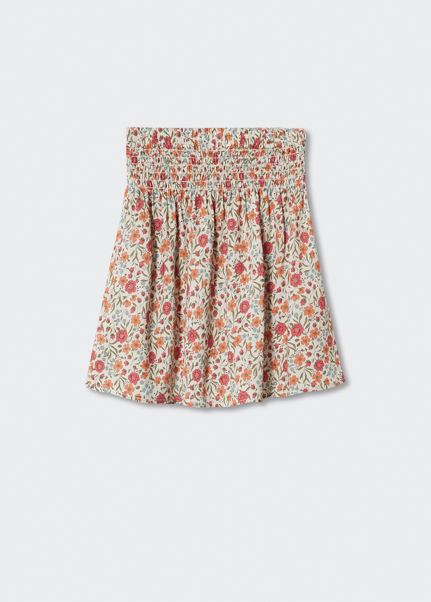 Faldilla estampat floral - Revers de l'article