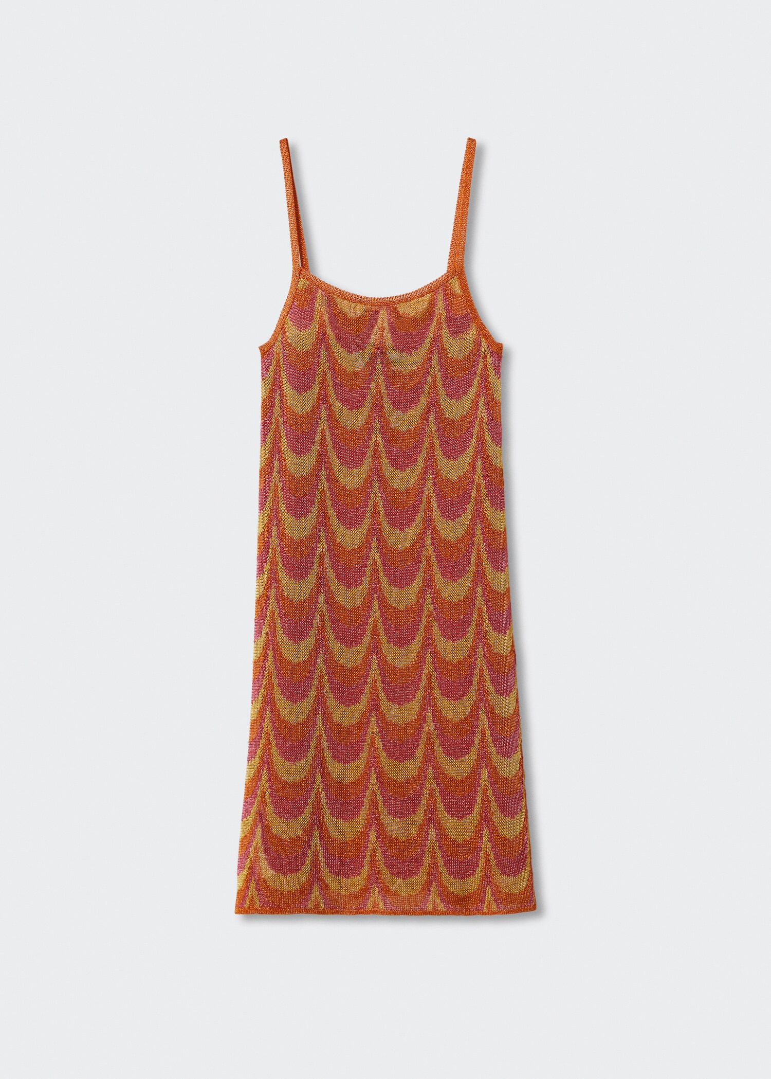 Rochie din tricot de lurex - Articol fără model