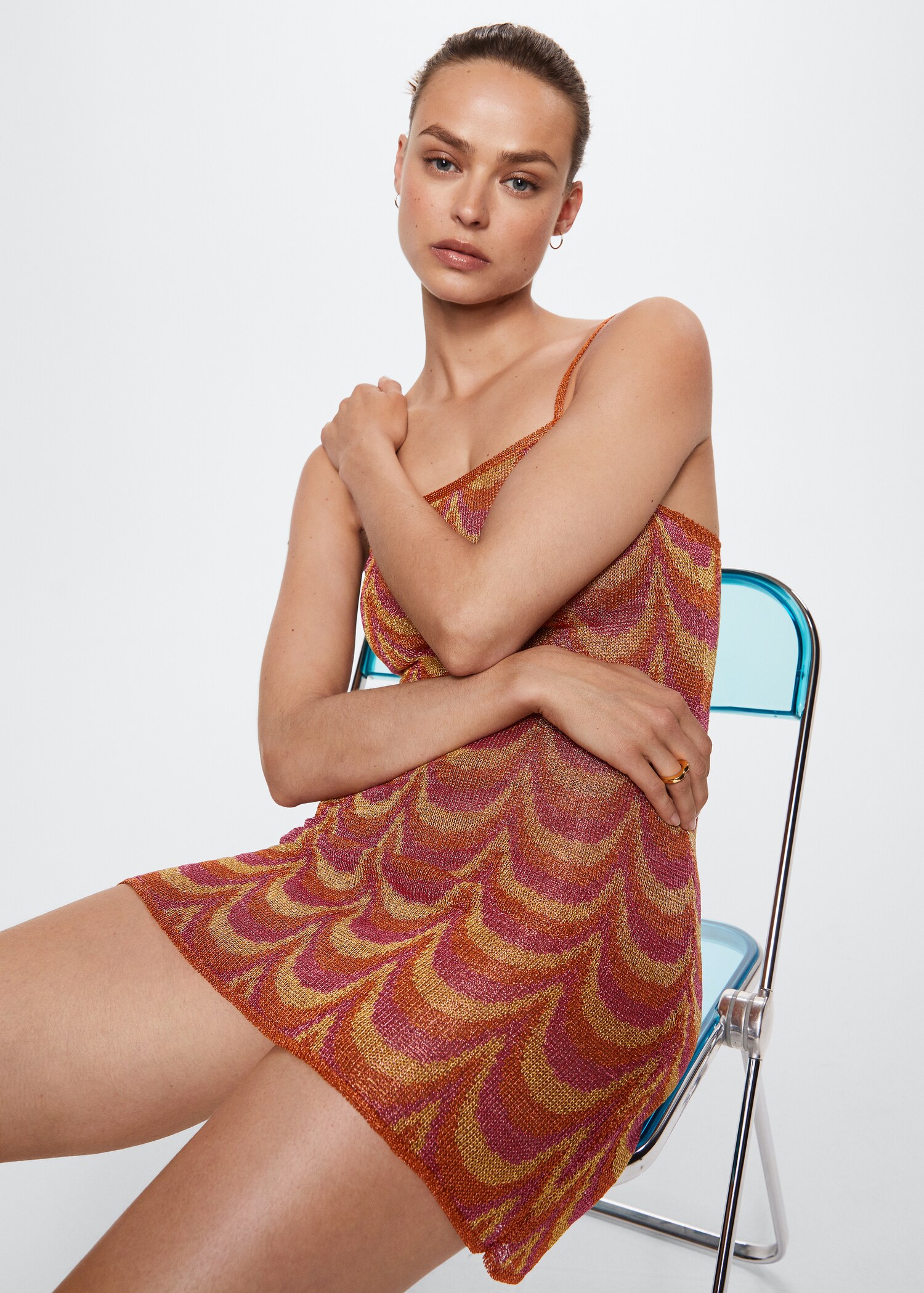 Rochie din tricot de lurex - Detaliu al articolului 2