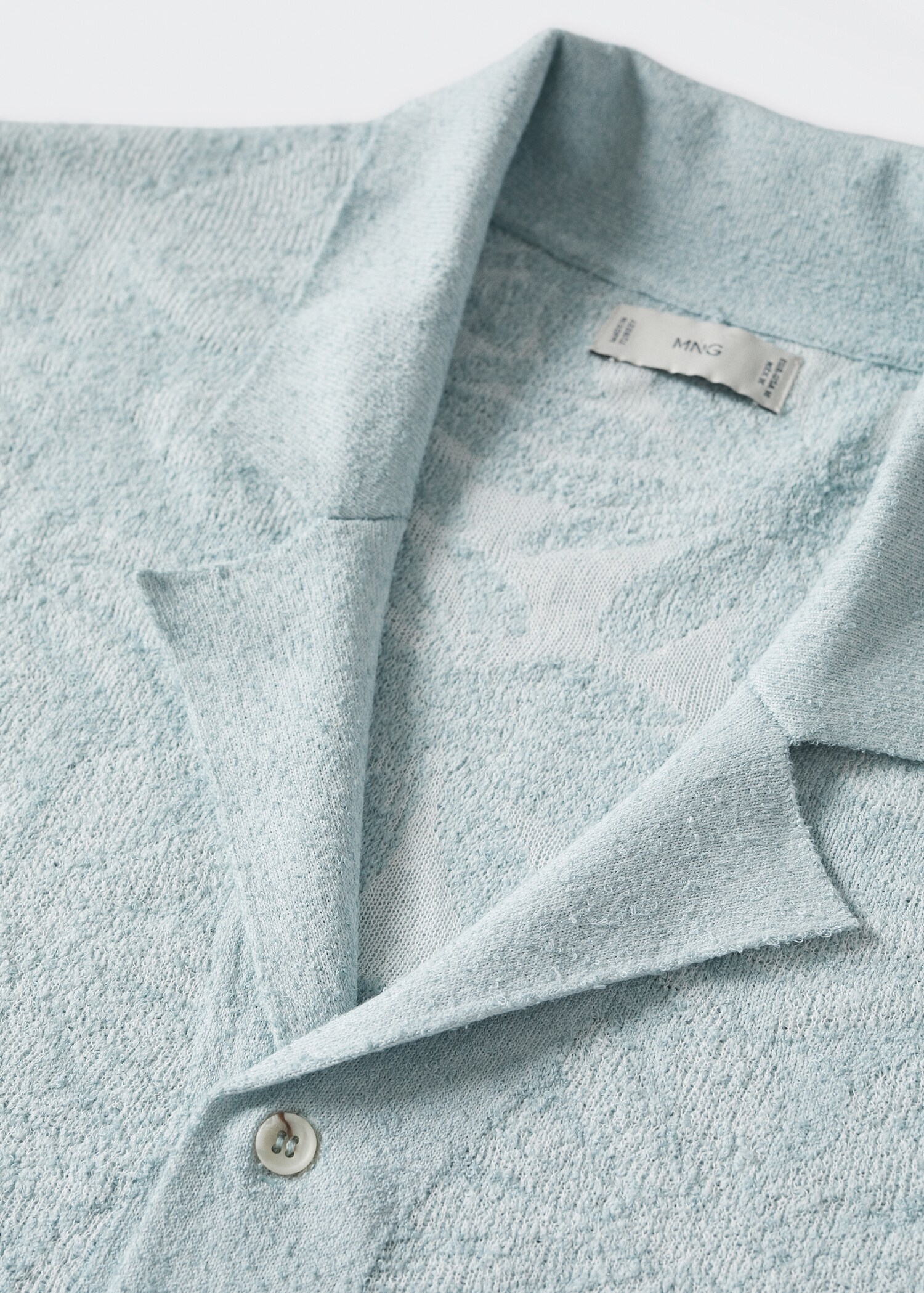 Cămașă structurată din tricot - Detaliu al articolului 7