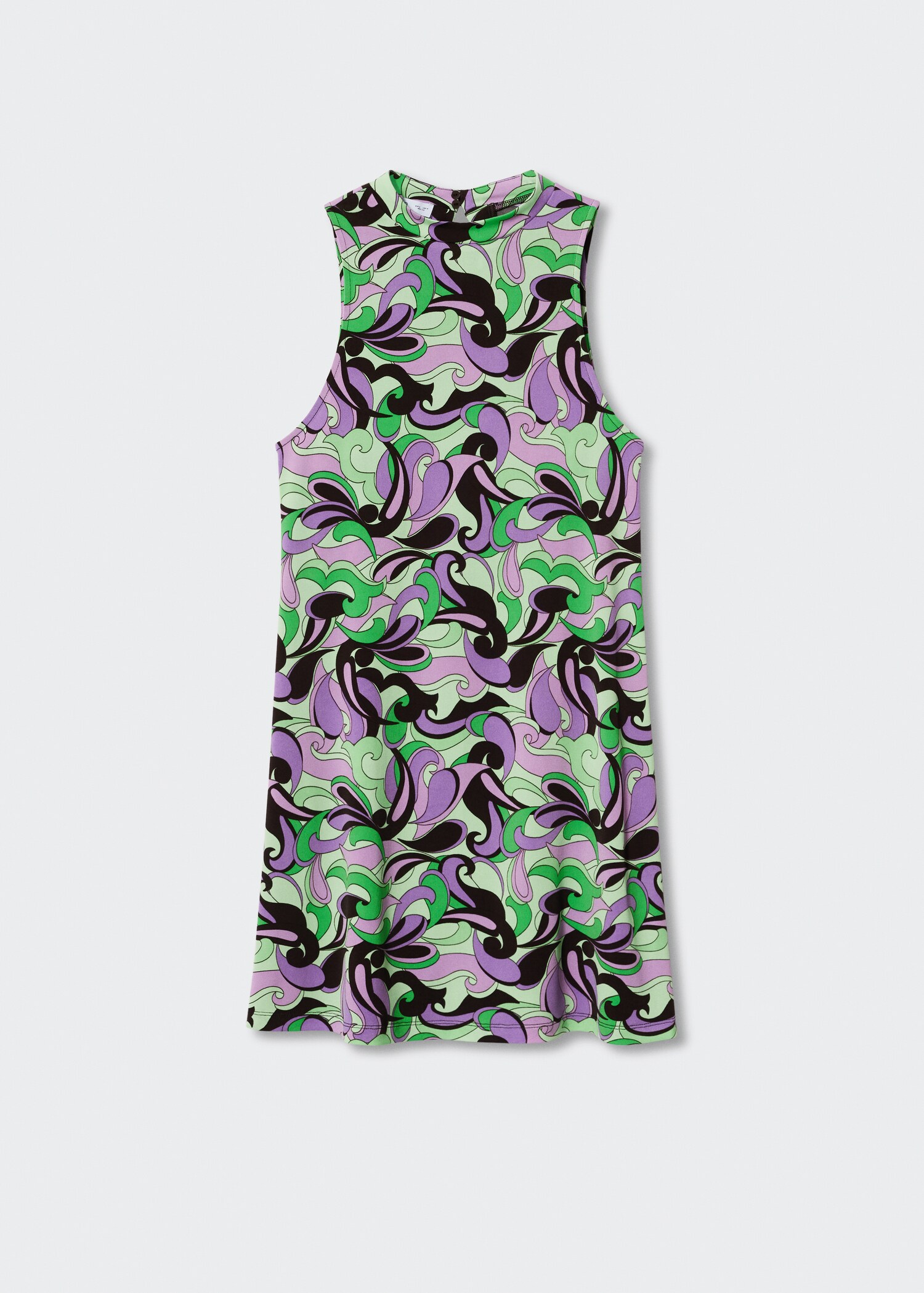 Vestido estampado retro - Artículo sin modelo