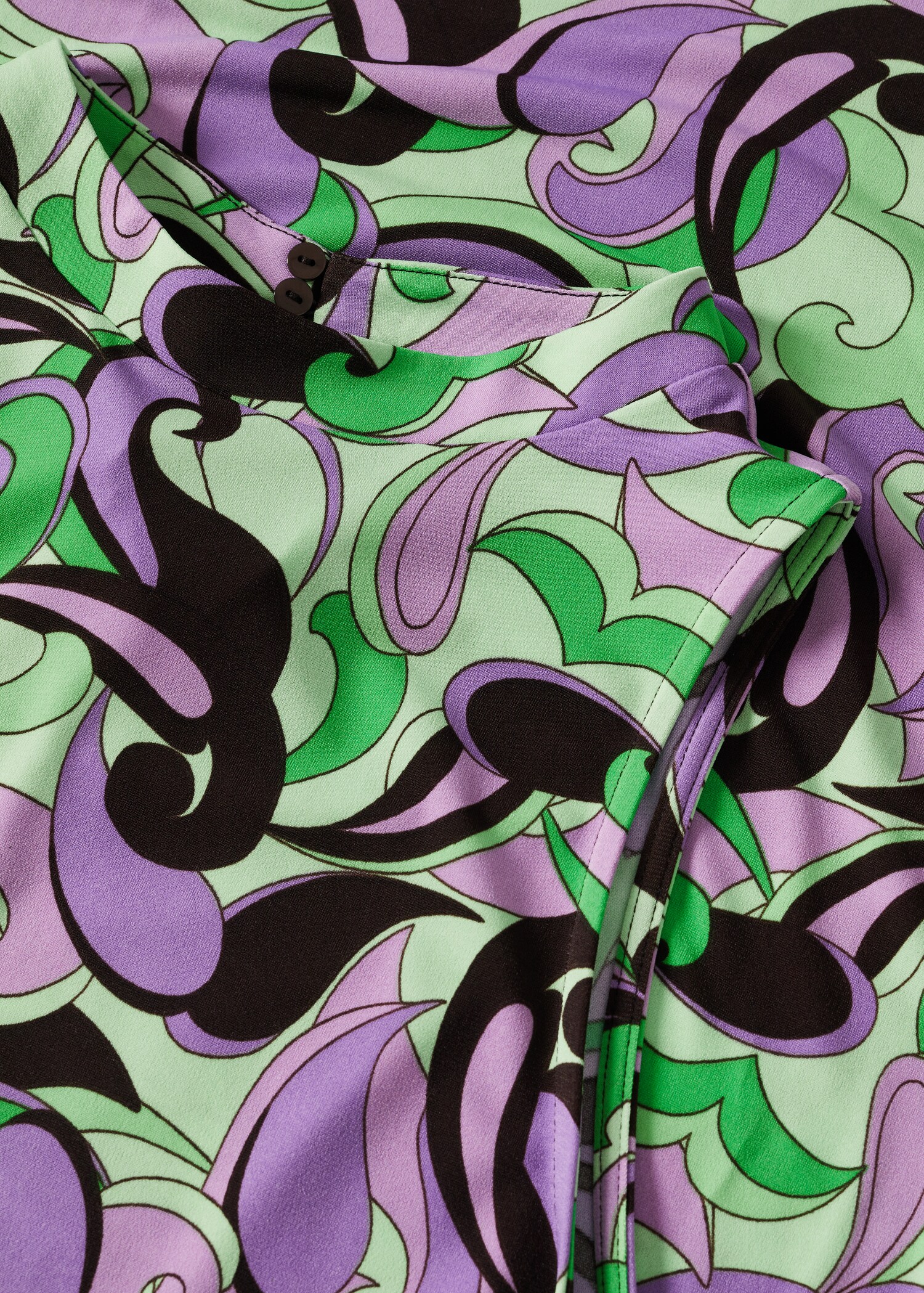 Vestido estampado retro - Detalle del artículo 8
