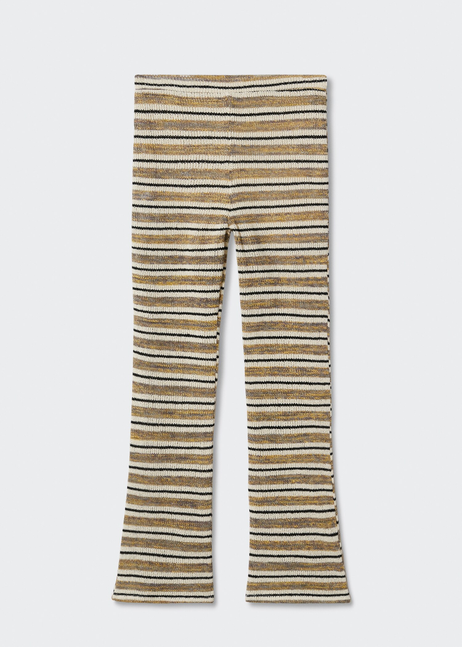 Striped-design trousers - Article without model