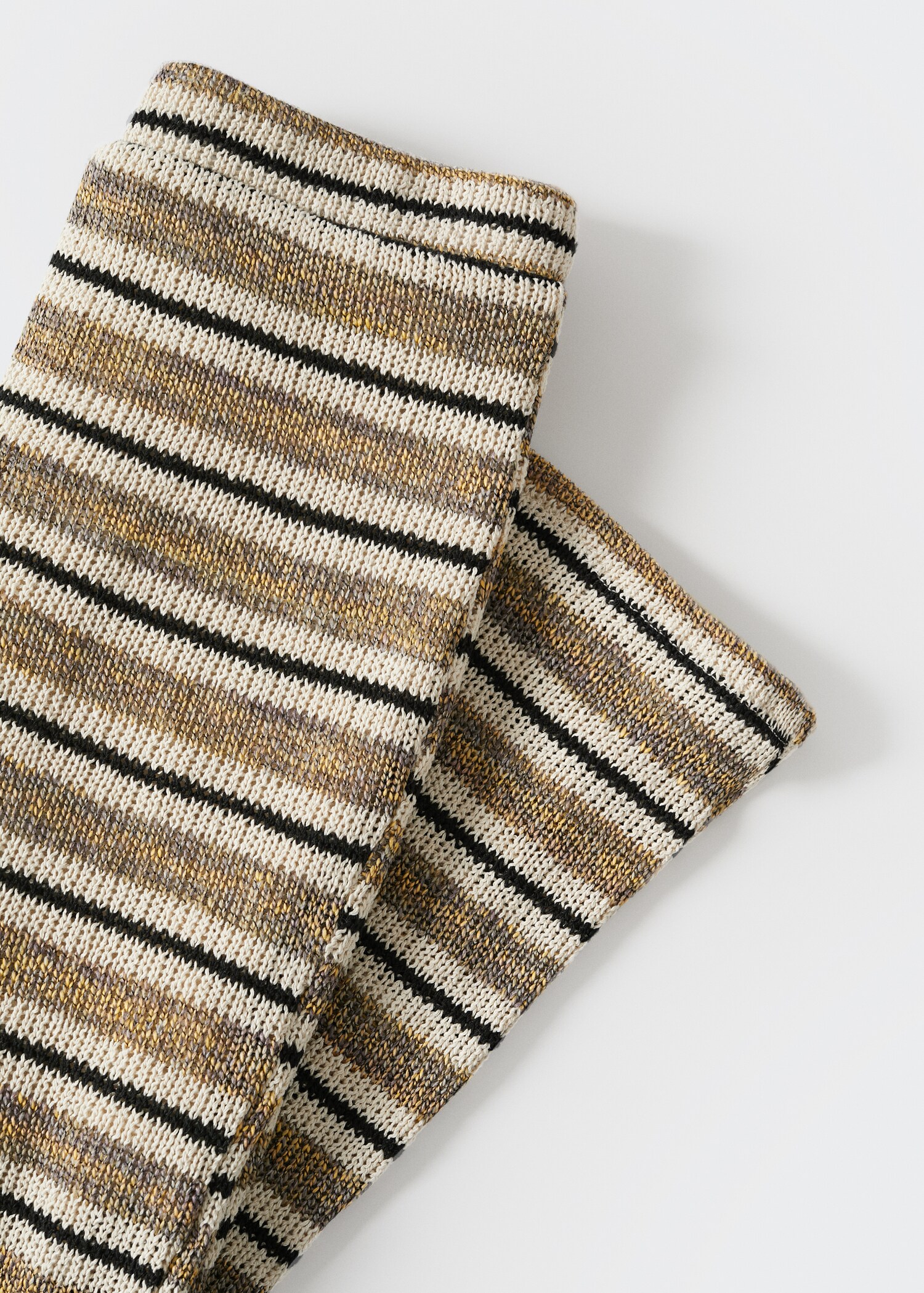 Striped-design trousers - Details of the article 8