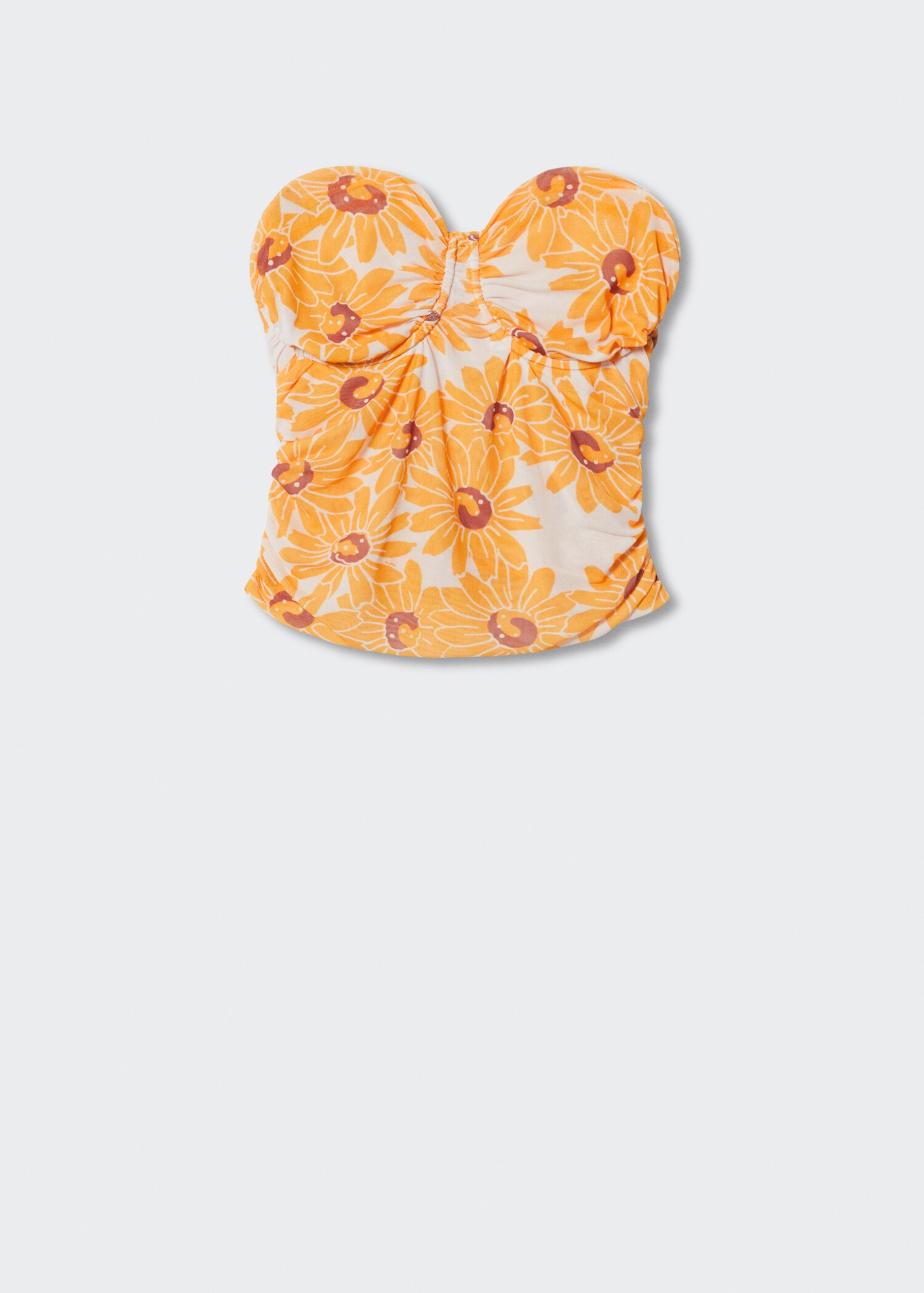 Floral crop top - Article without model