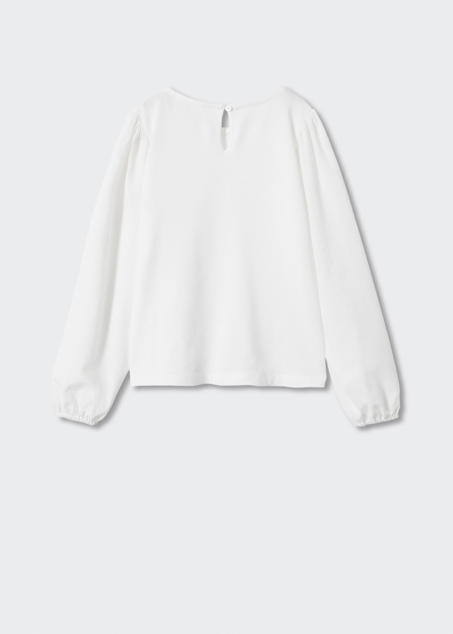 Puffed sleeves T-shirt - Reverse of the article