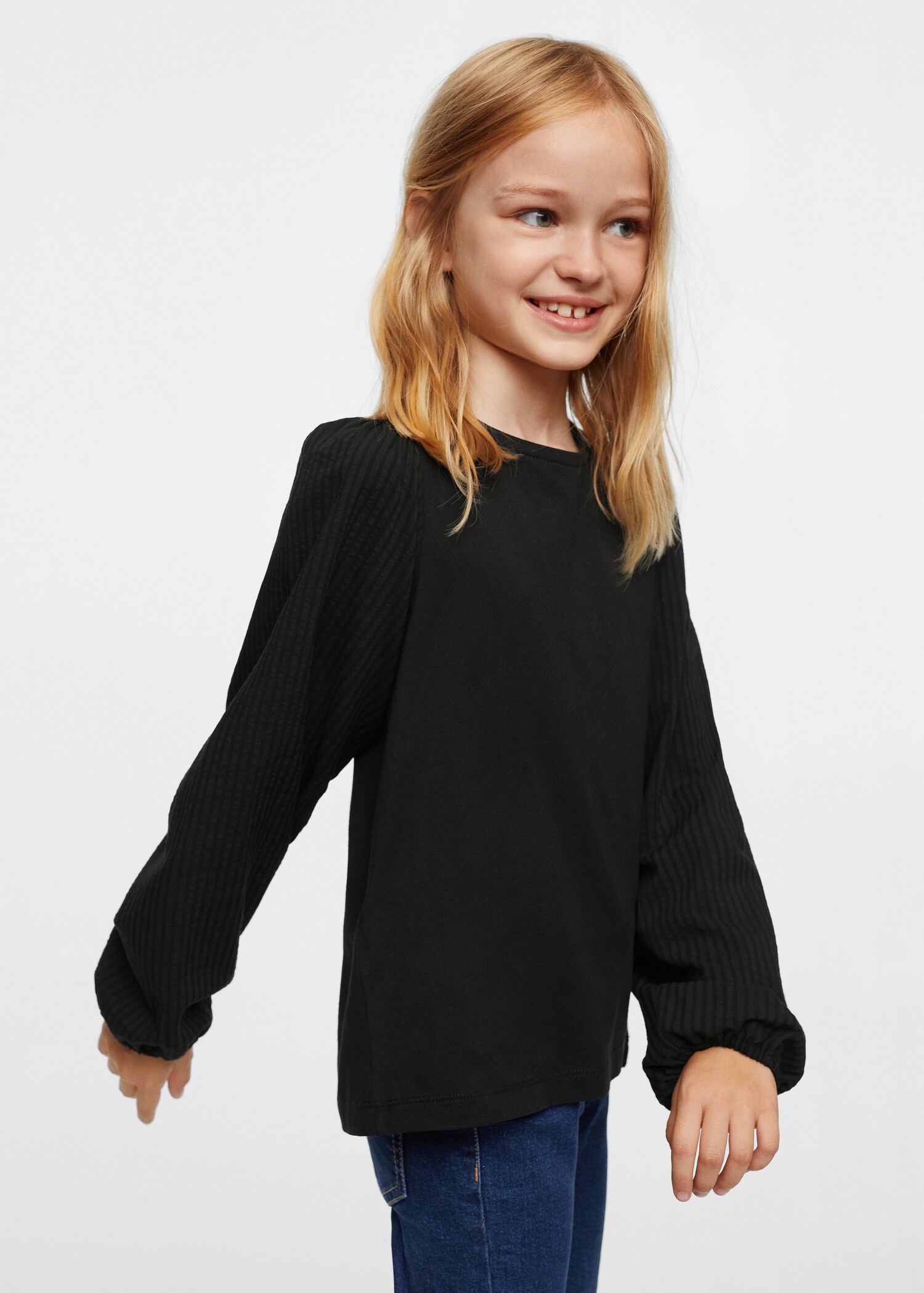 Puffed sleeves T-shirt - Medium plane