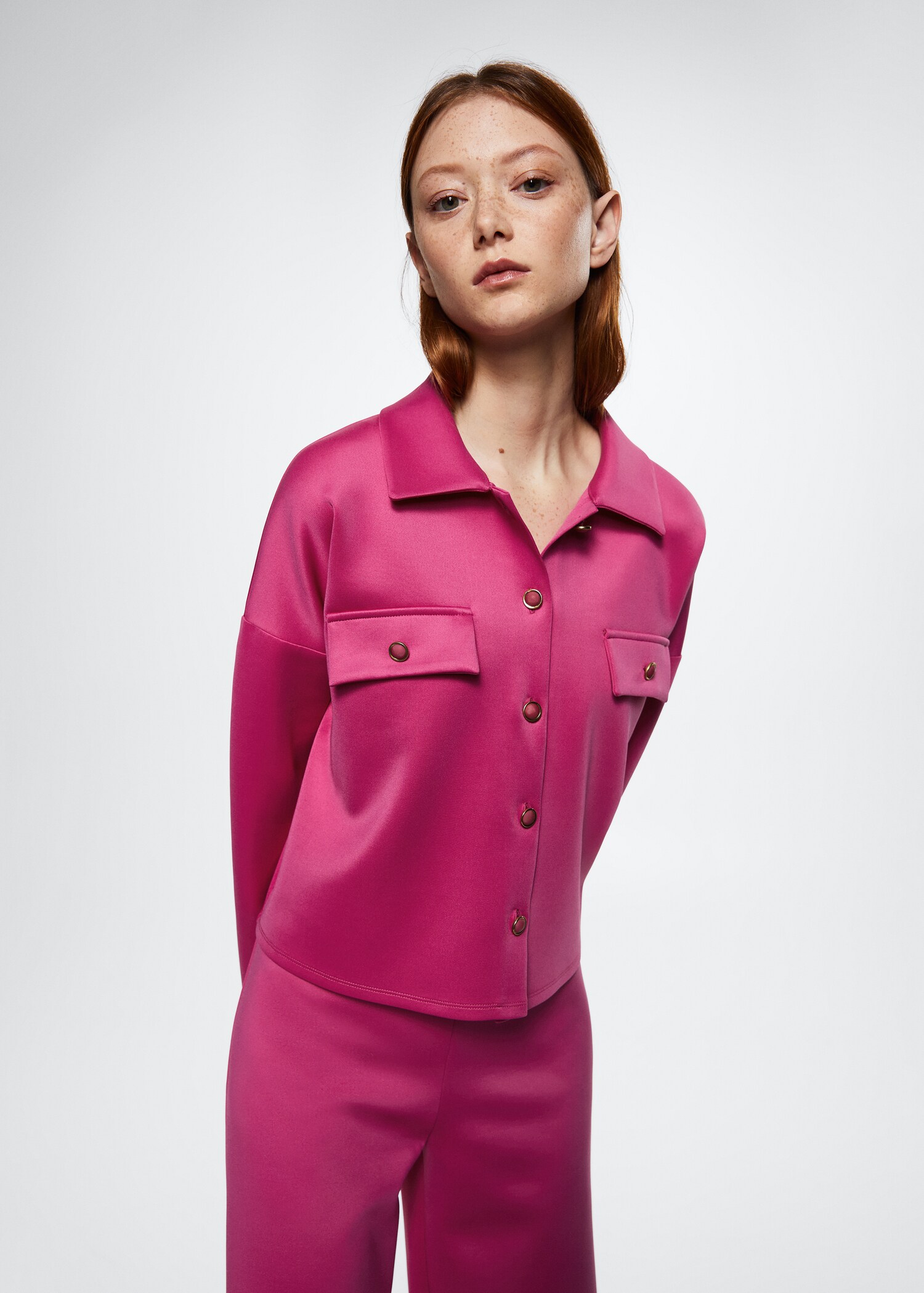 Pocketed jacket - Medium plane