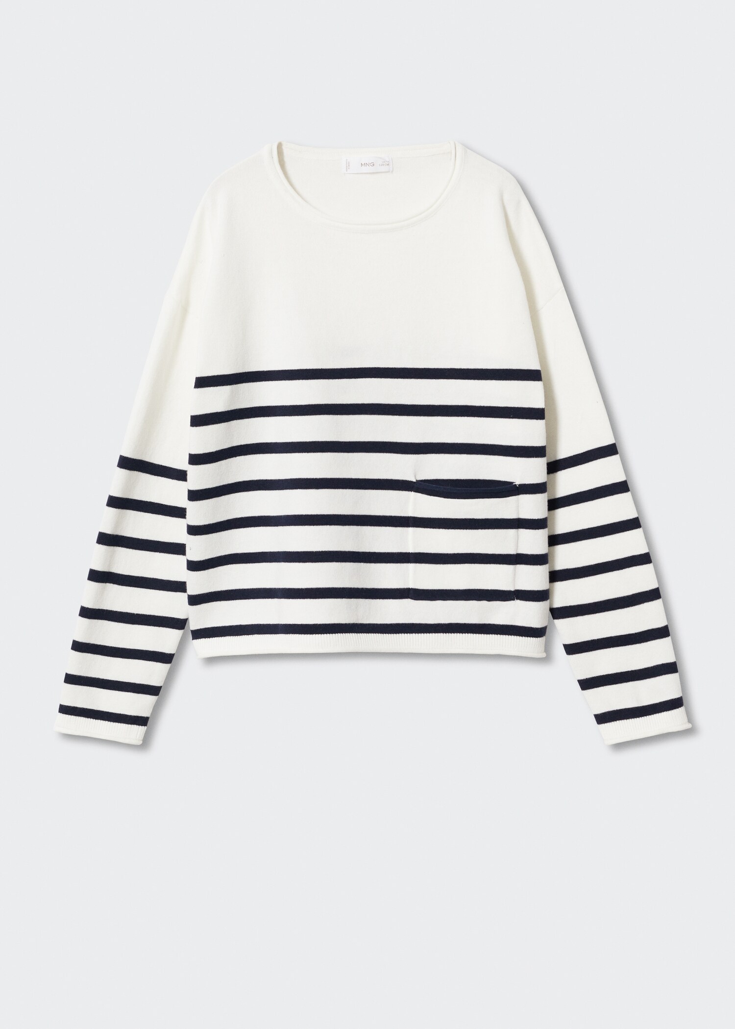 Pull-over coton poche - Article sans modèle