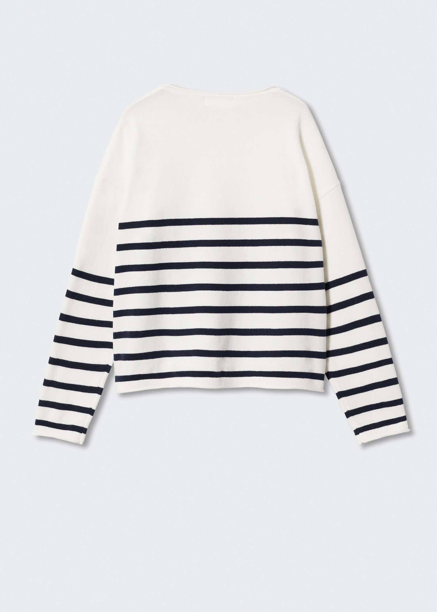 Pull-over coton poche - Verso de l’article