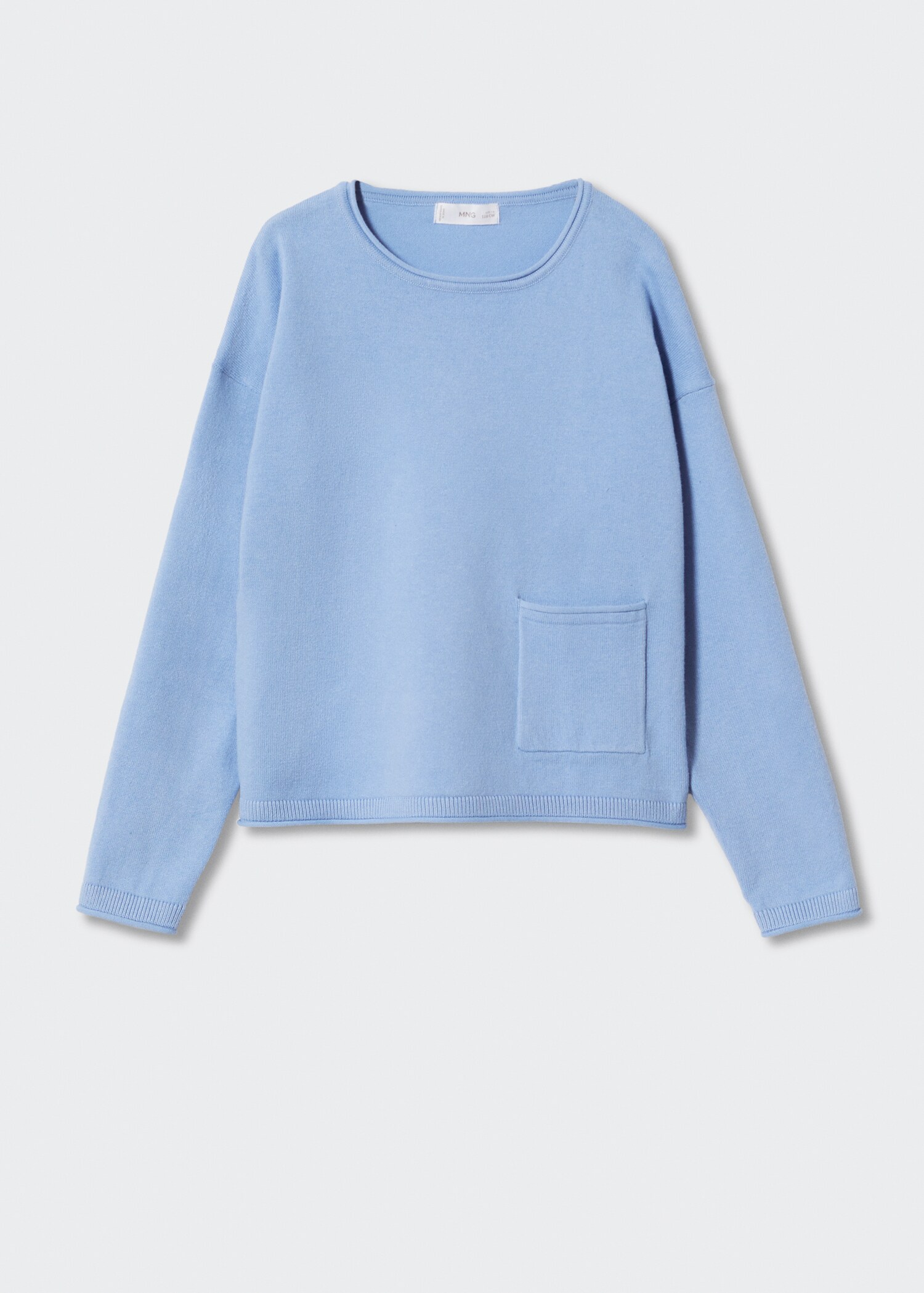 Pull-over coton poche - Article sans modèle