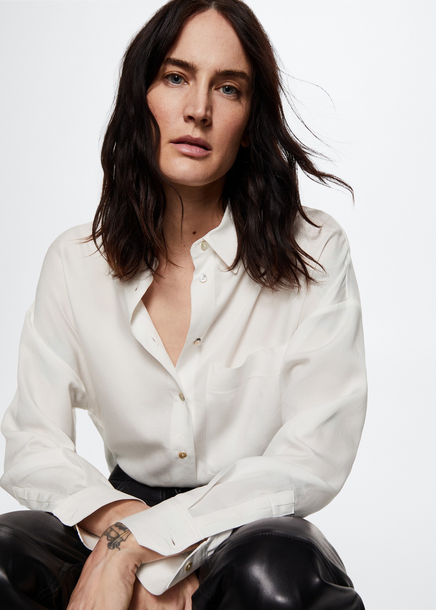 Camisa 100% lyocell - Detall de l'article 4