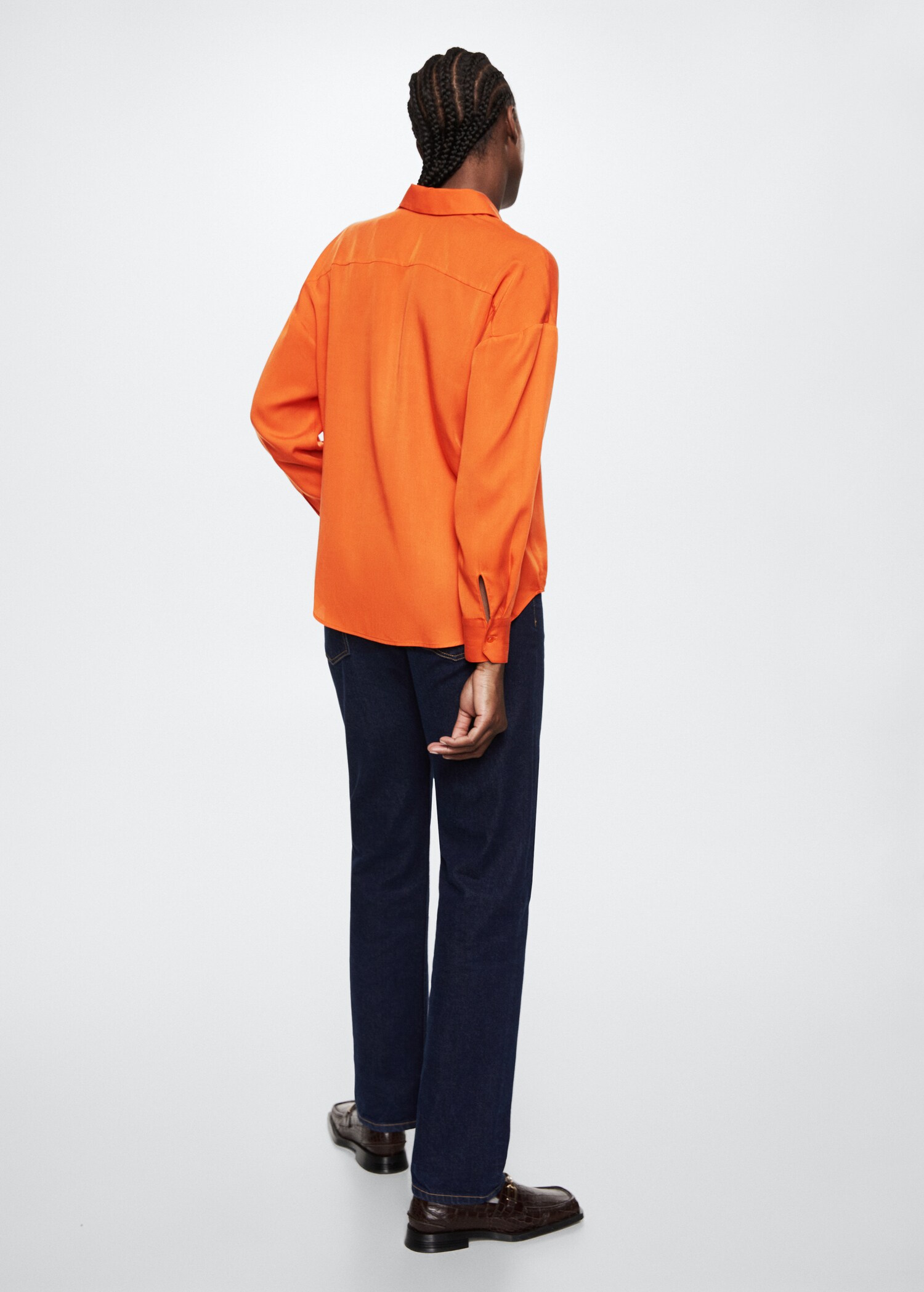 Camisa 100% lyocell - Revers de l'article