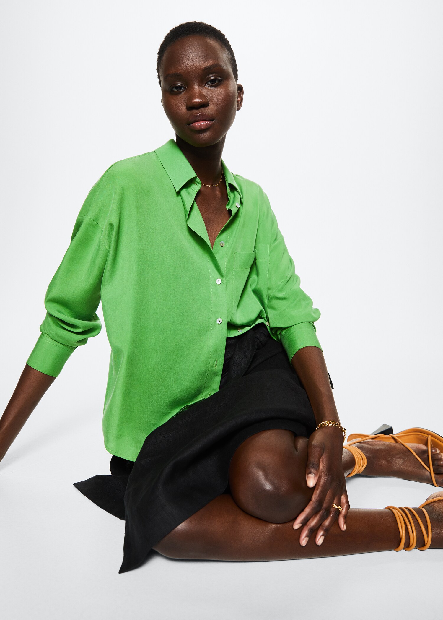 Camisa 100% lyocell - Detall de l'article 2
