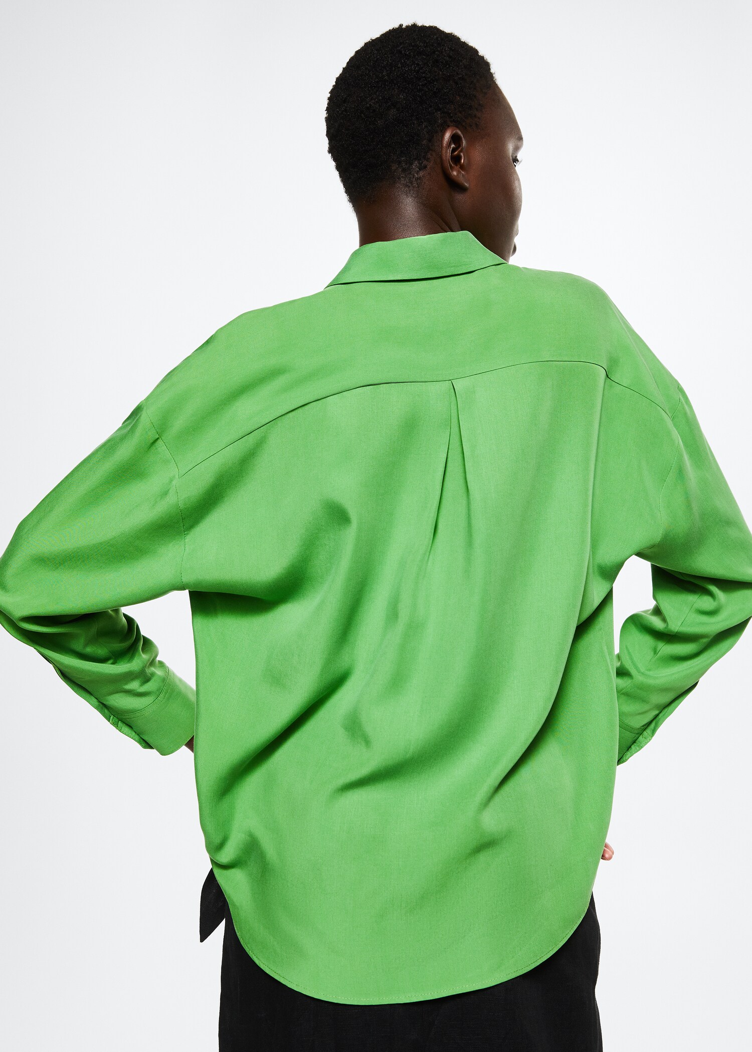 Camisa 100% lyocell - Revers de l'article
