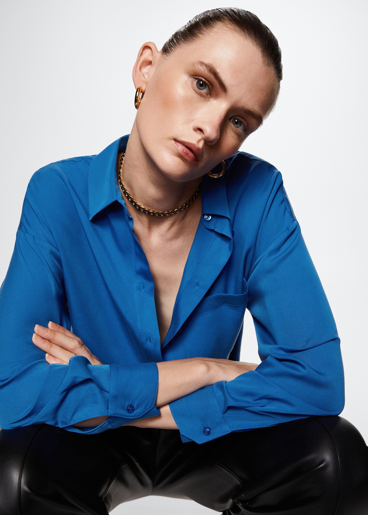 Camisa 100% lyocell - Detall de l'article 2