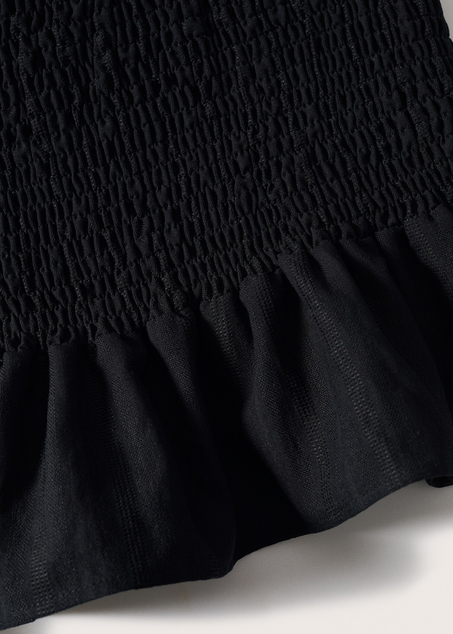 Ruffled gathered mini skirt - Details of the article 8