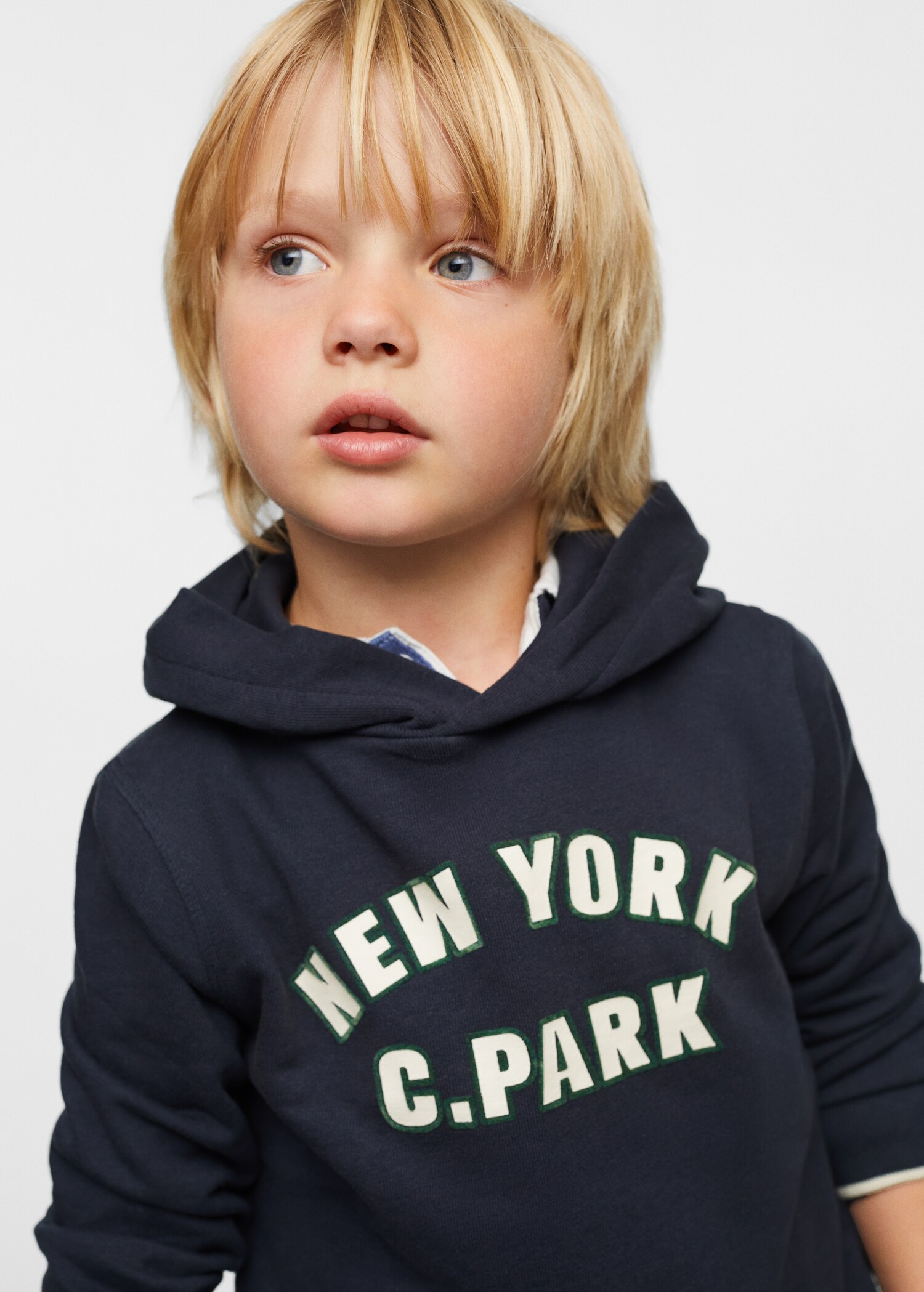 Sweat-shirt imprimé capuche - Détail de l'article 1