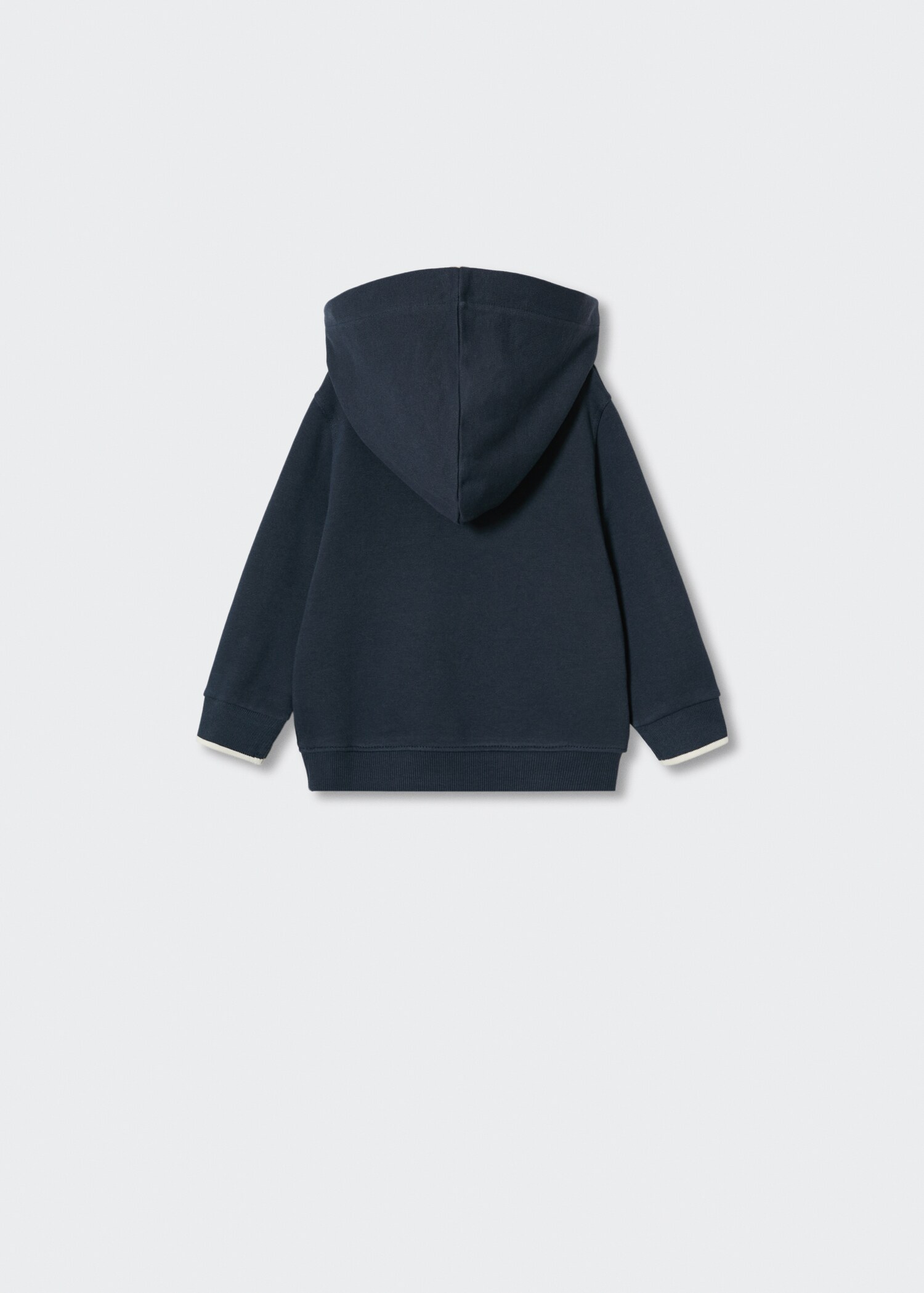 Sweat-shirt imprimé capuche - Verso de l’article