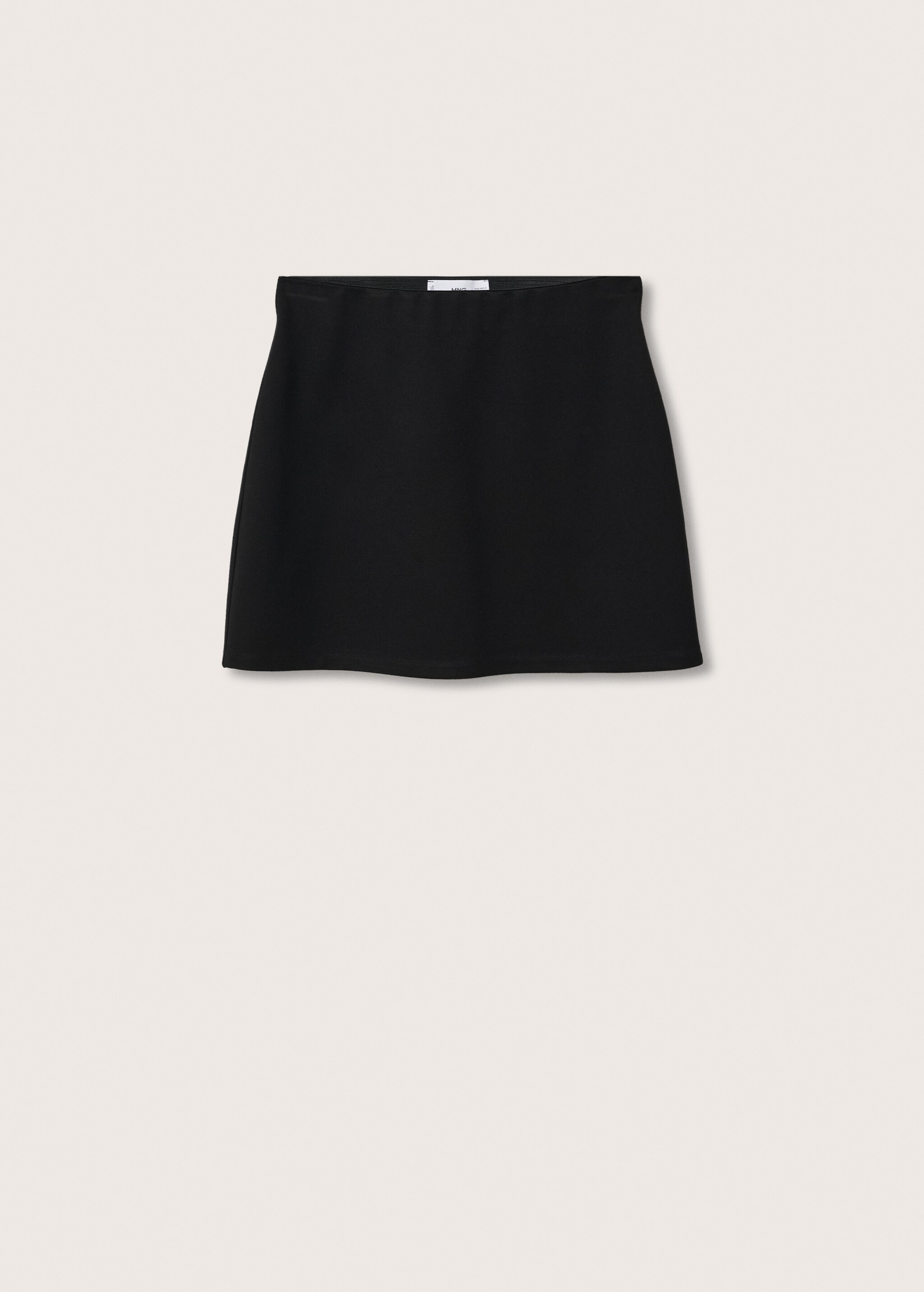 Elastic waist miniskirt - Article without model