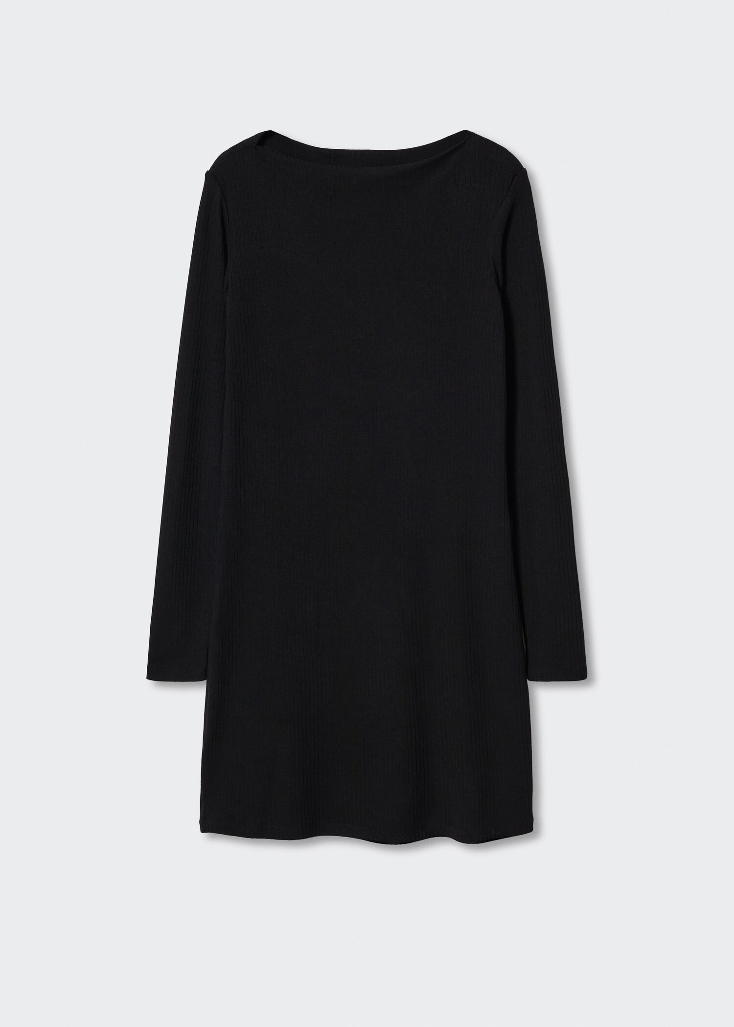 Vestit curt canalé - Article sense model