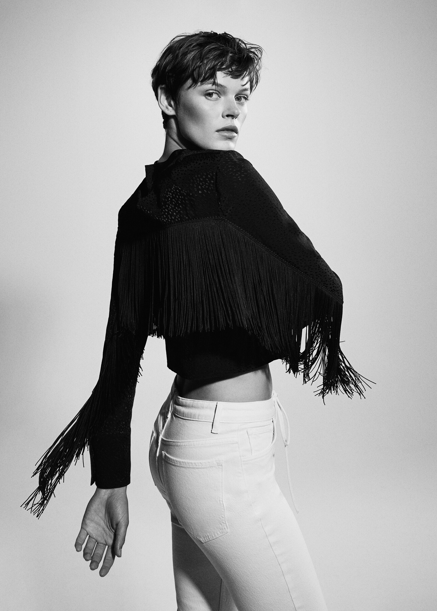 Blouse met franjedetail - Detail van het artikel 2