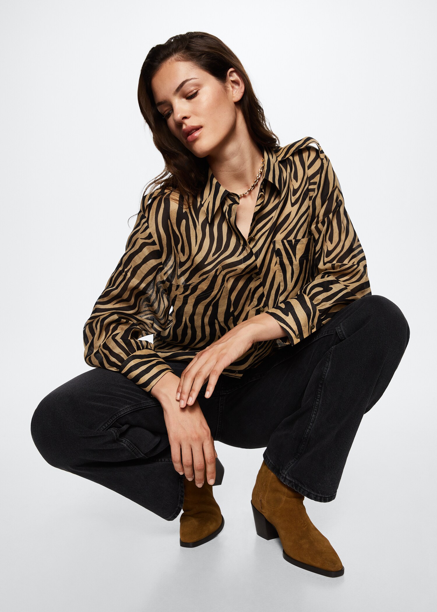 Animal print shirt - Details of the article 2