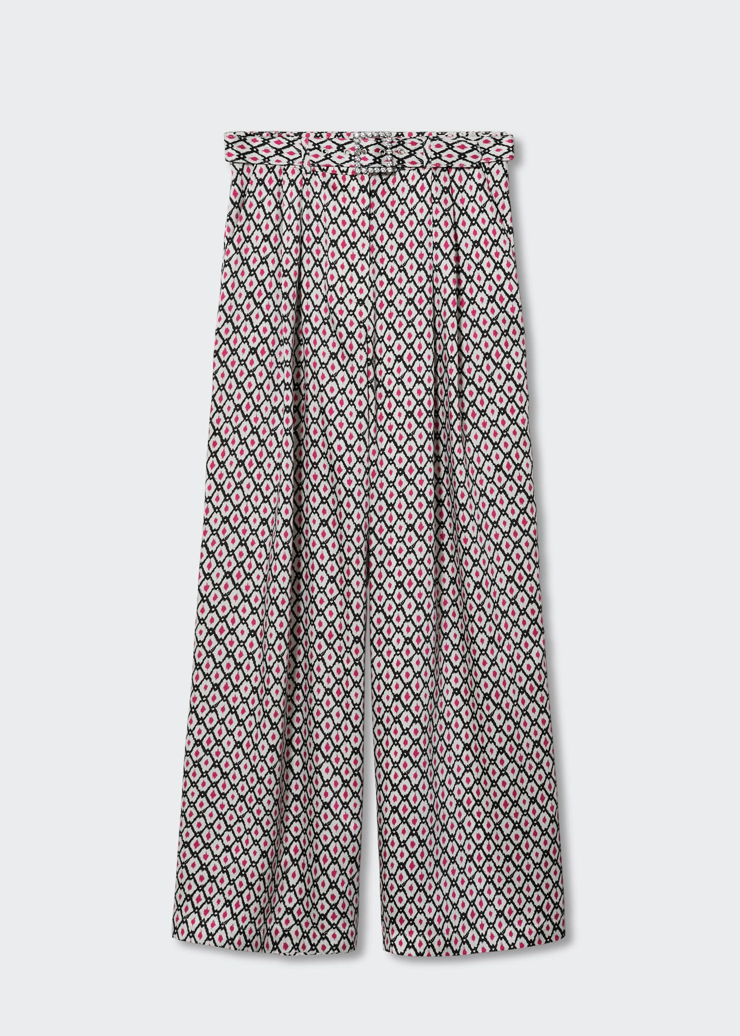 Printed palazzo trousers - Article without model