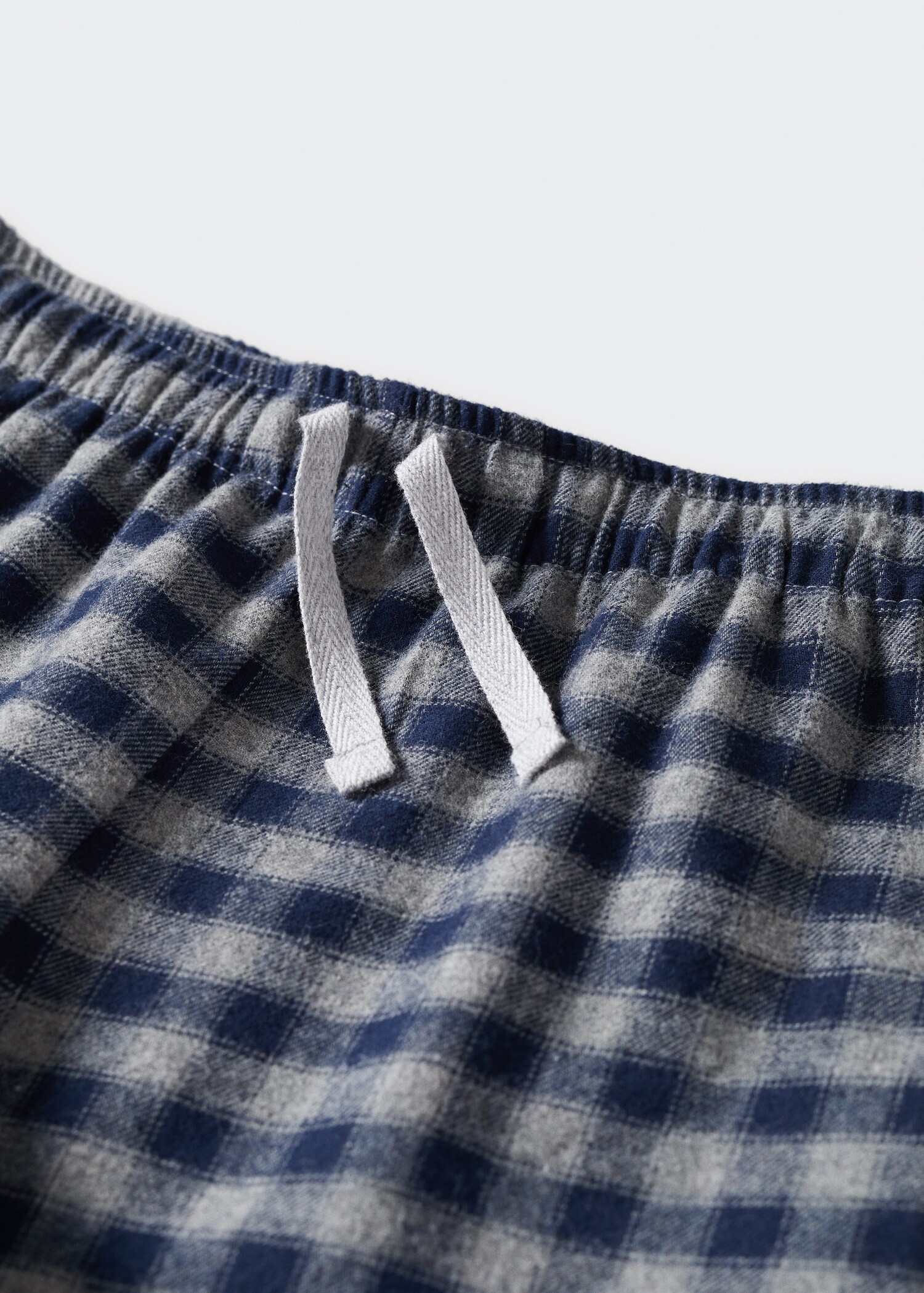 Pijama dos piezas largo cuadros - Detalle del artículo 7