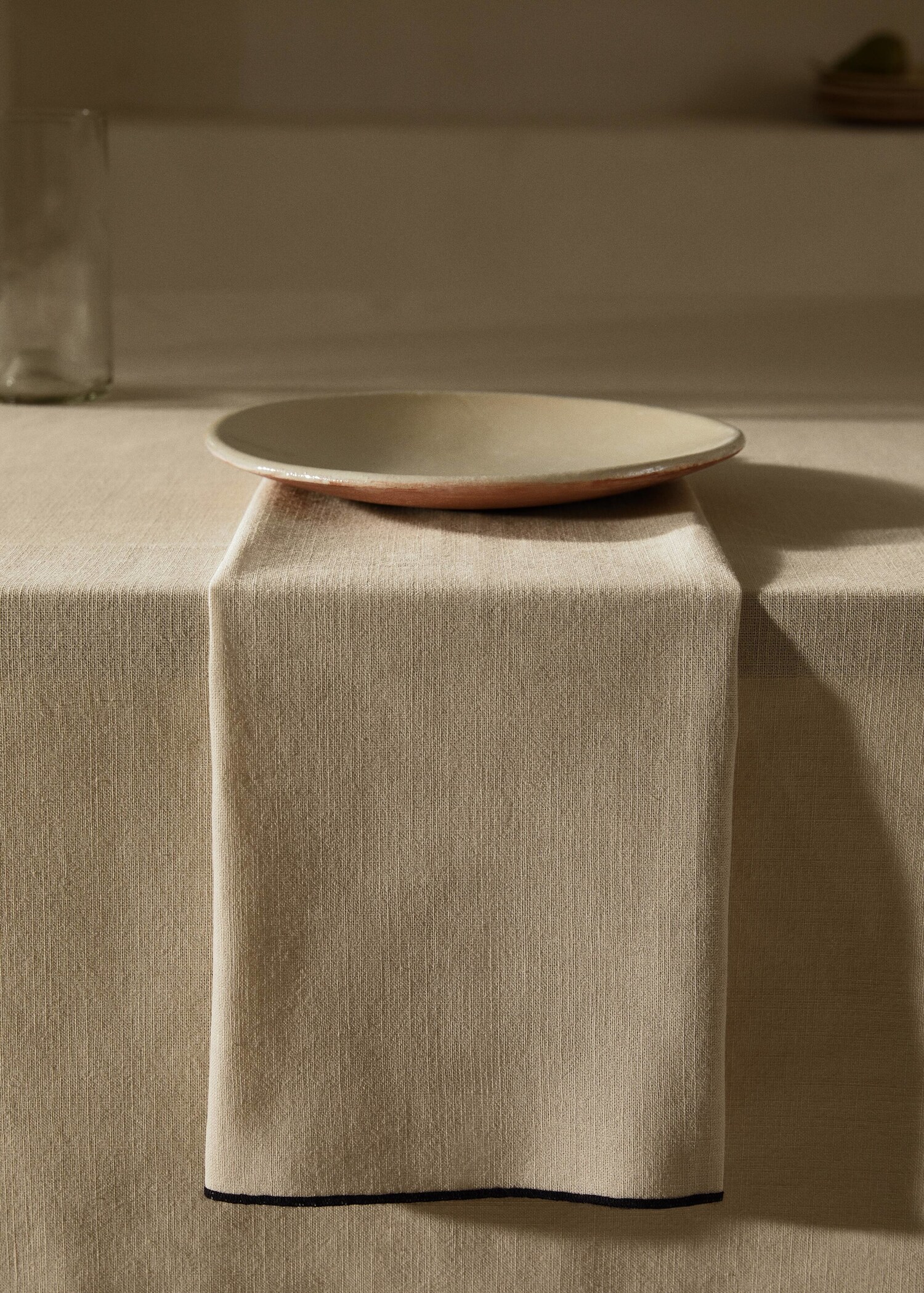 Lot de 2 serviettes de table  100 % coton bio   - Détail de l'article 8