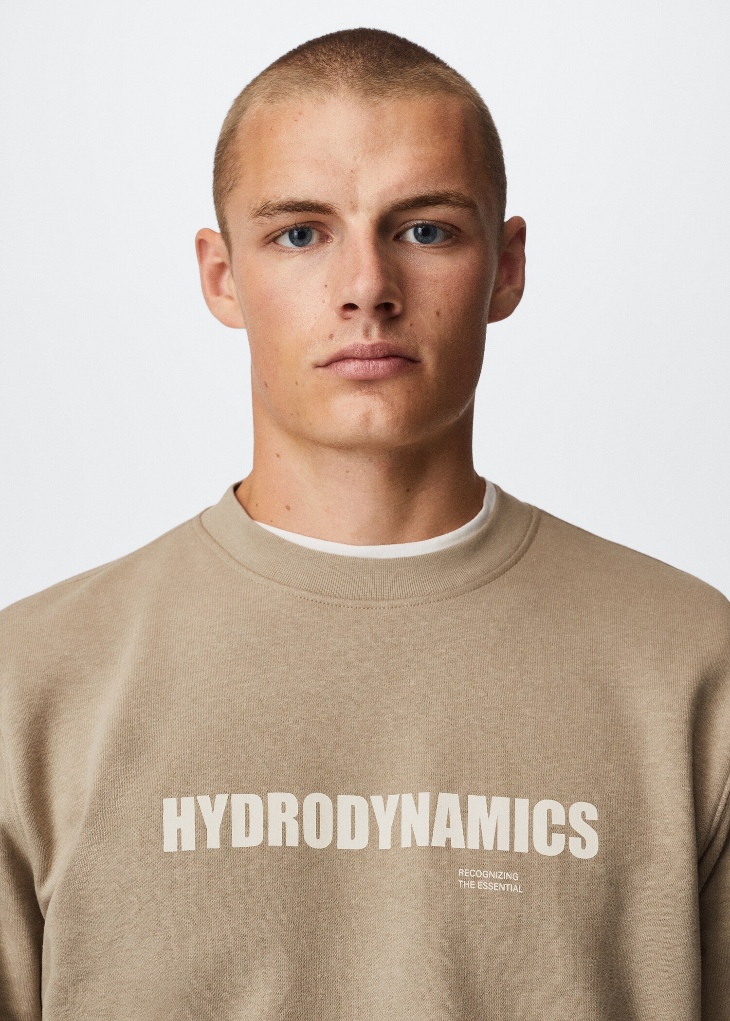 Message cotton sweatshirt - Details of the article 1