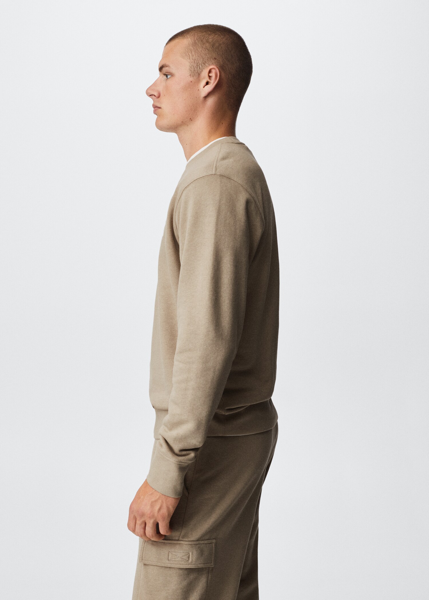 Message cotton sweatshirt - Details of the article 2