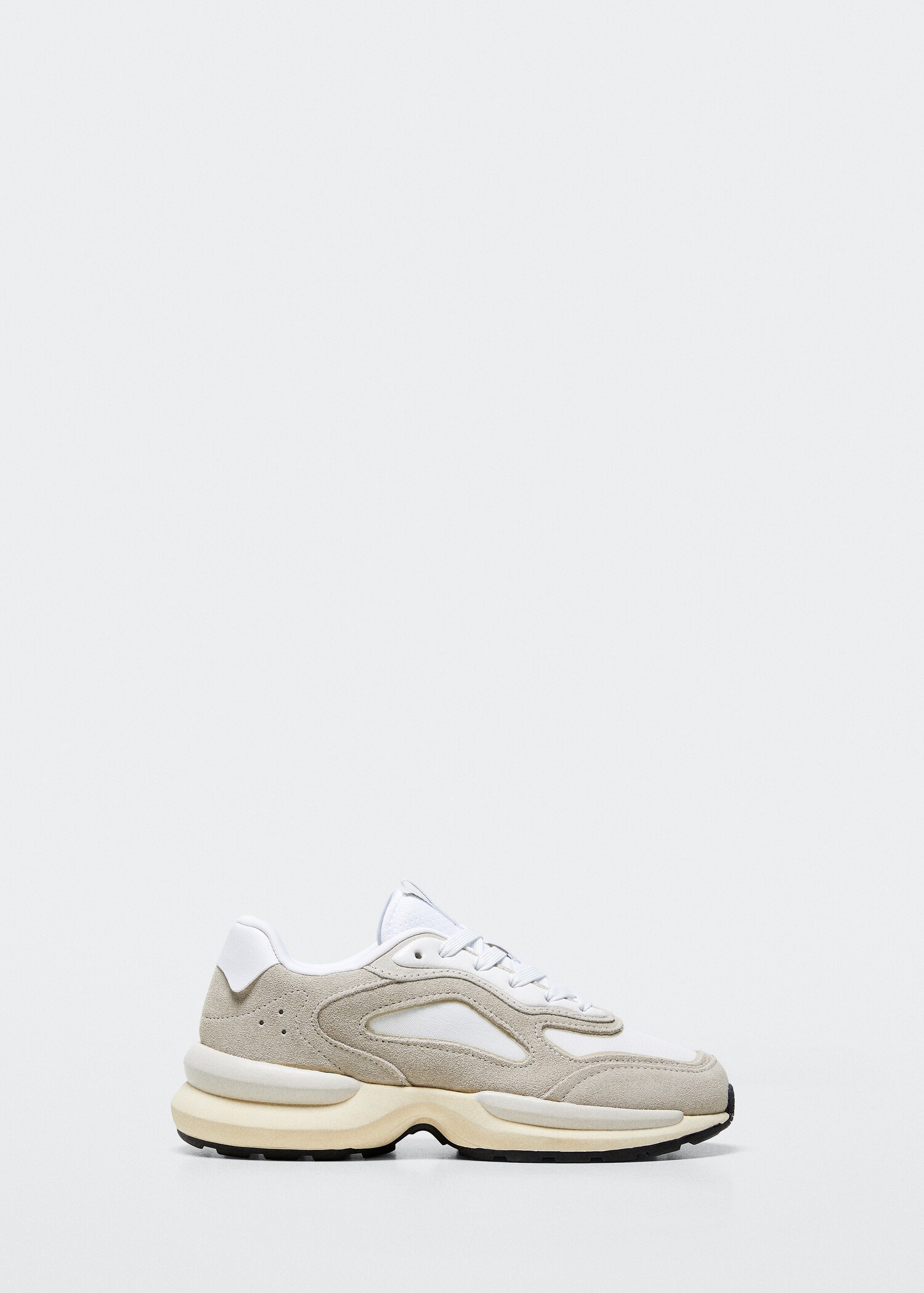 Kombinierte Wildleder-Sneakers - Artikel ohne Model