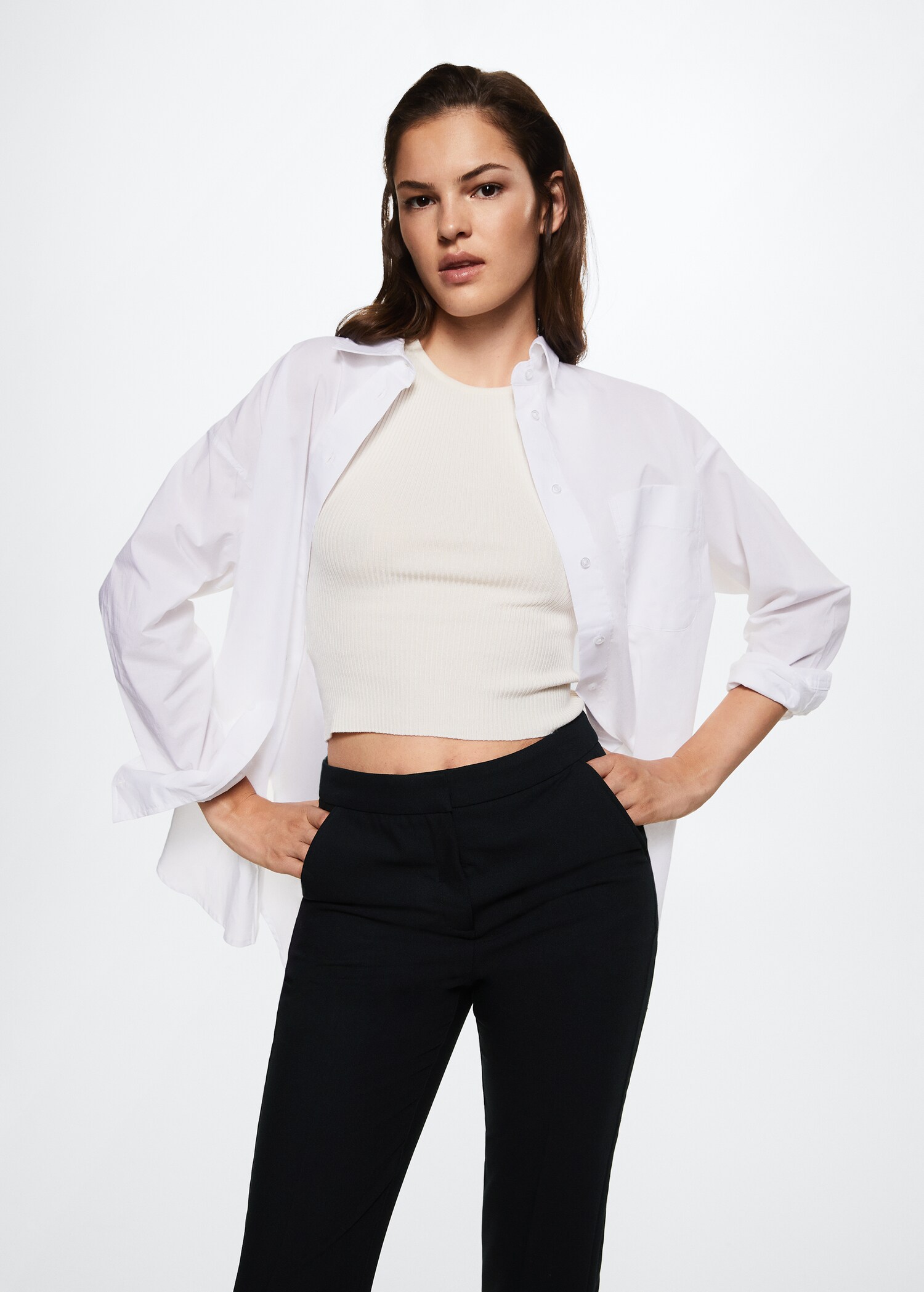 Crop skinny pants - Details of the article 1
