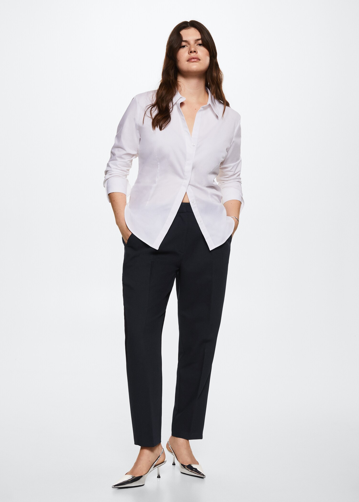 Crop skinny pants - Details of the article 5