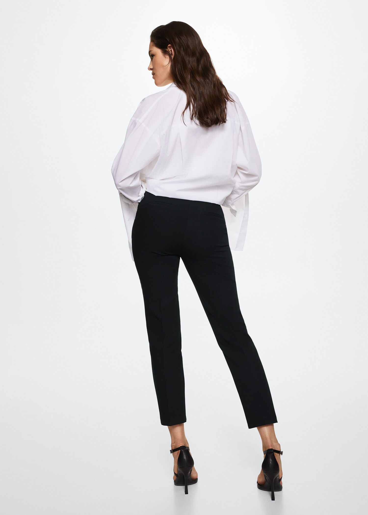 Crop skinny pants - Reverse of the article