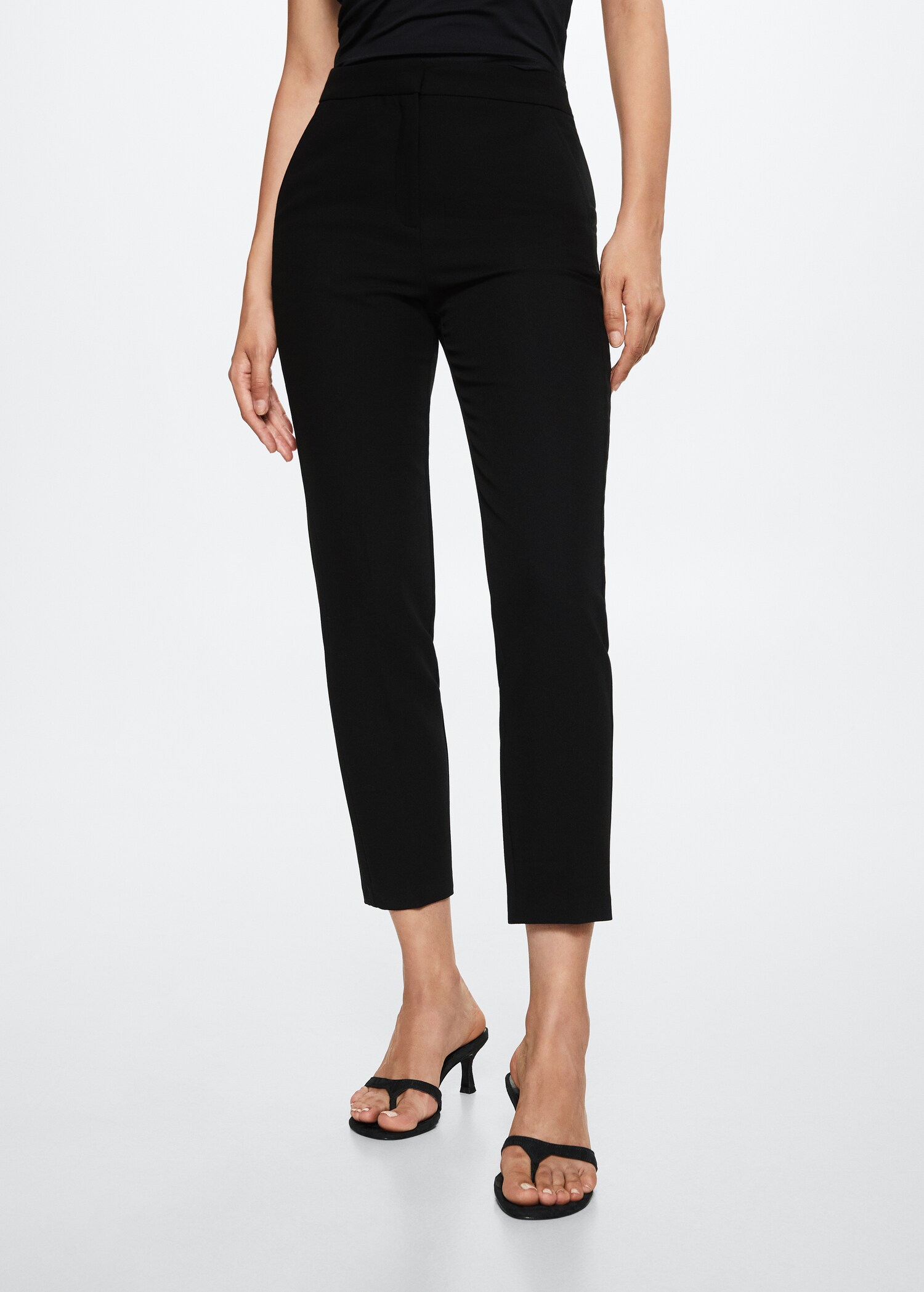 Crop skinny pants - Medium plane